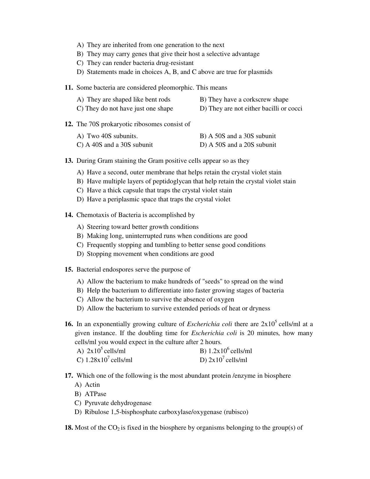PU CET PG 2017 Question Paper - Page 253