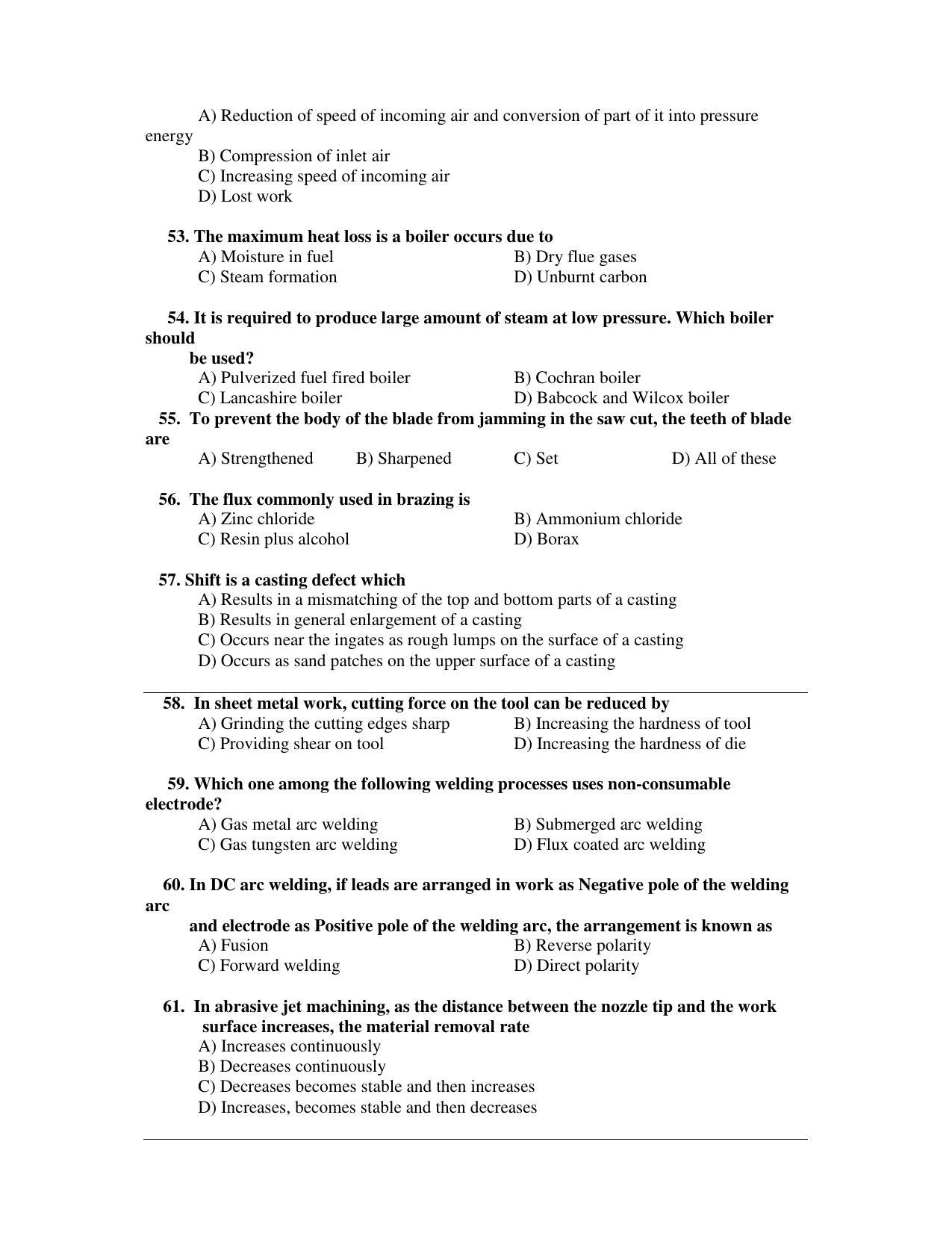 PU CET PG 2017 Question Paper - Page 268