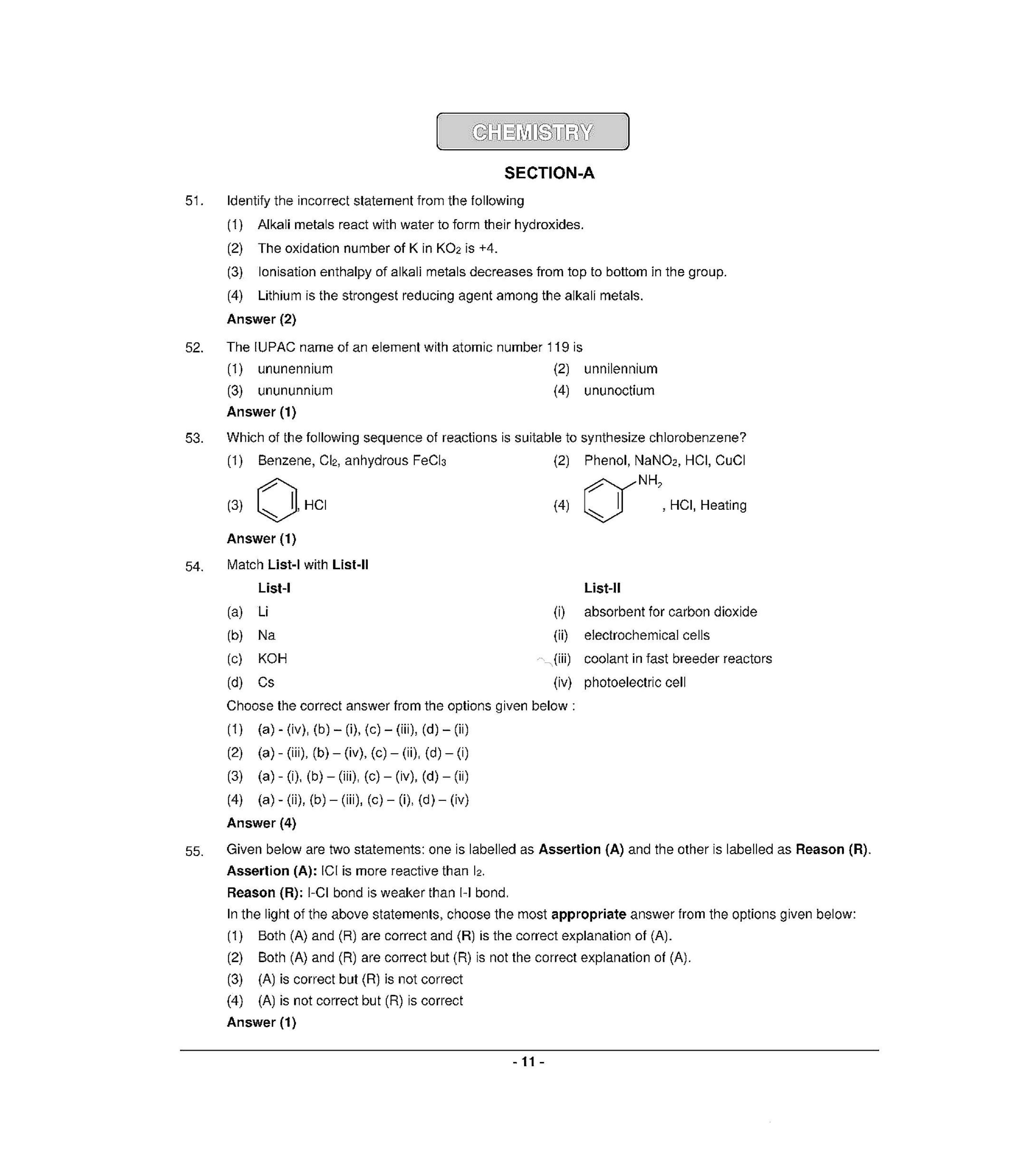 NEET Q5 2022 Question Paper - Page 10