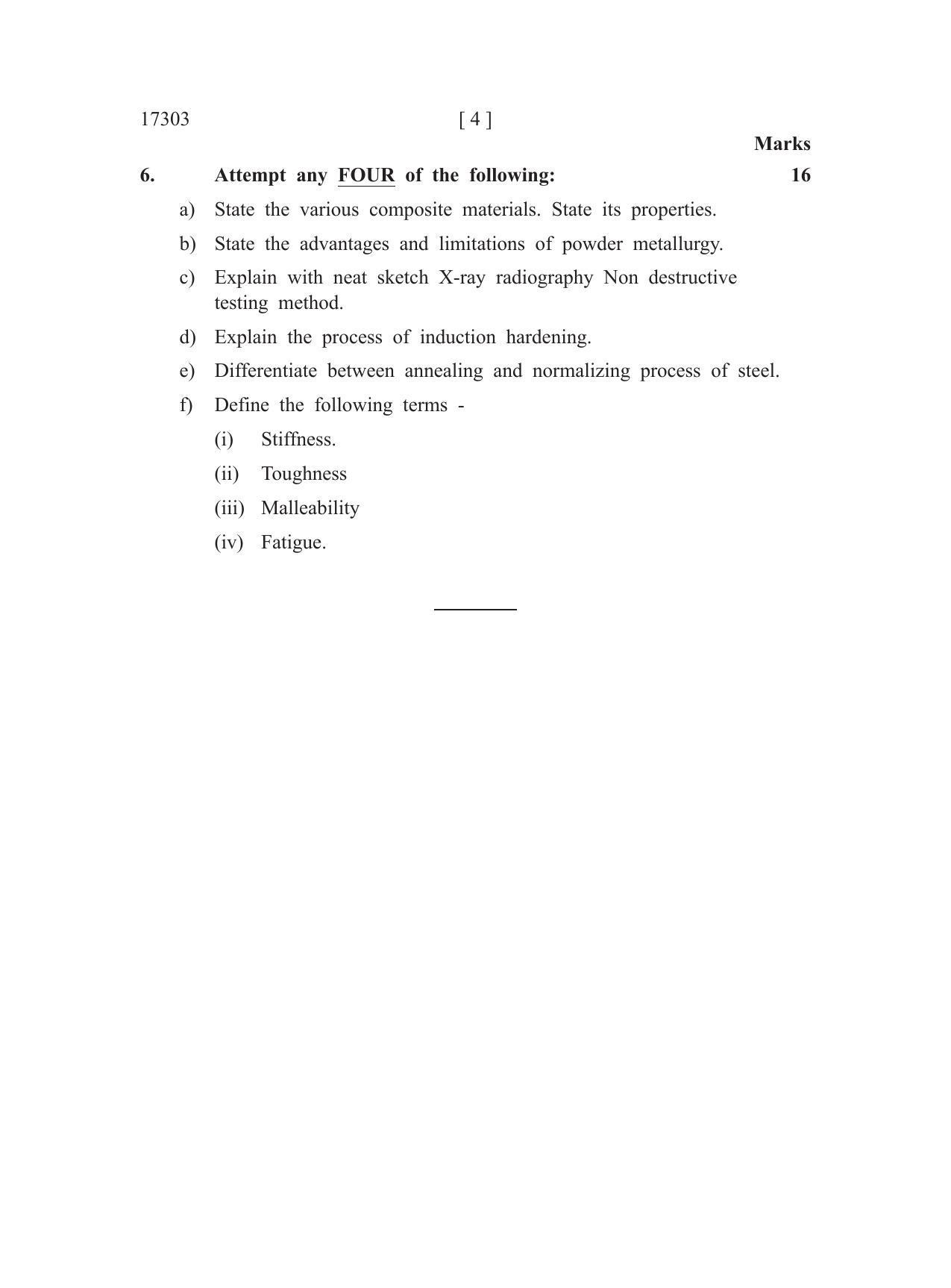 MSBTE Winter Question Paper 2019 - English and Communication Skills - Page 4