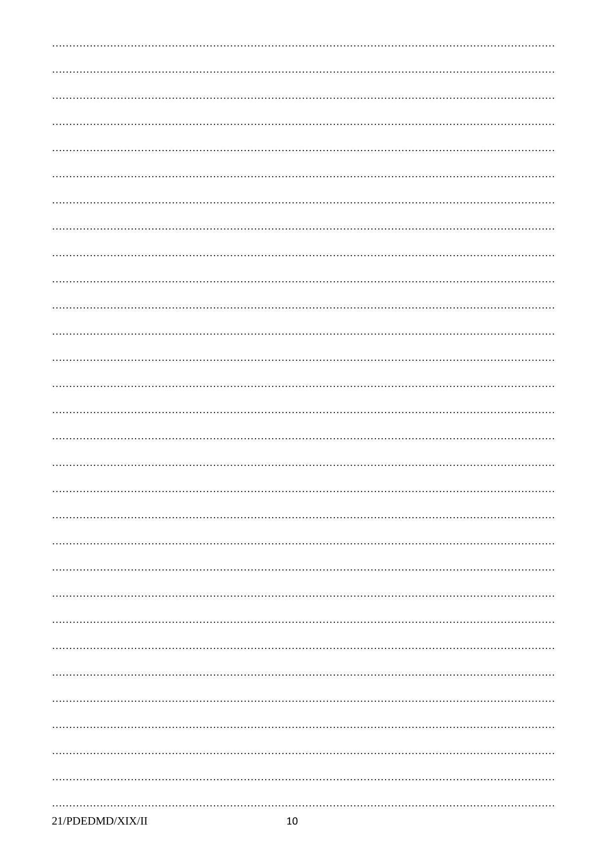 FTII JET One Year Post Graduate Certificate Course in Television (Direction) (TV Wing) 2019 Question Paper - Page 10