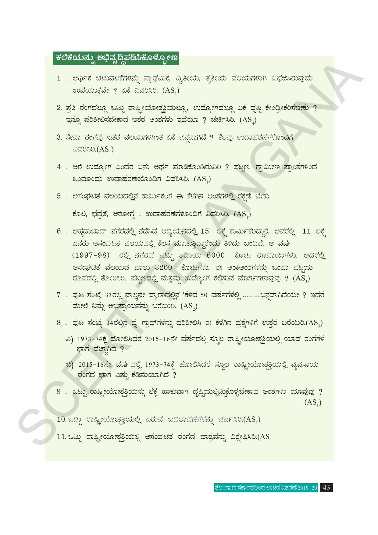 TS SCERT Class 10 Social Science (Kannada Medium) Text Book - Page 55