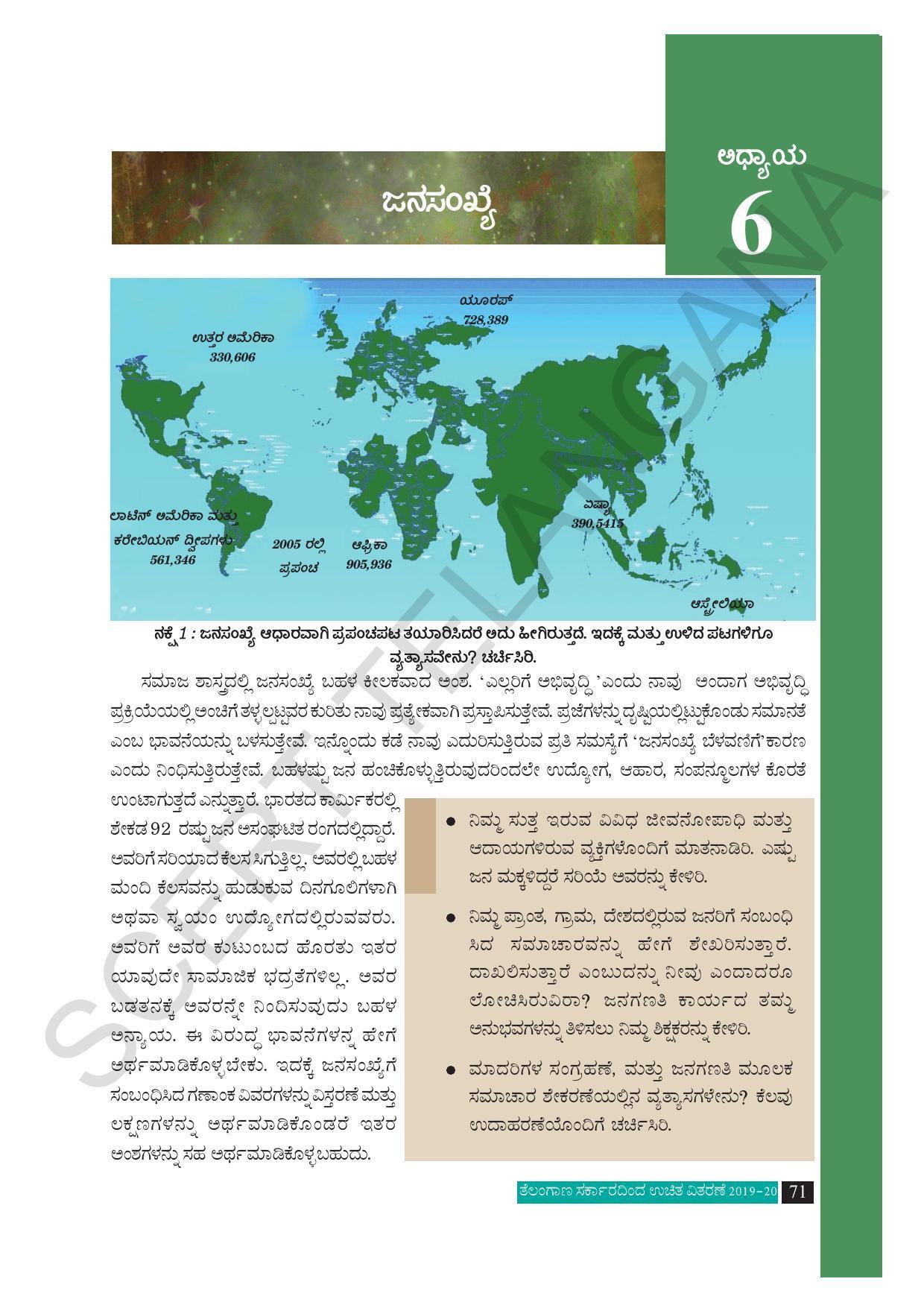 TS SCERT Class 10 Social Science (Kannada Medium) Text Book - Page 83