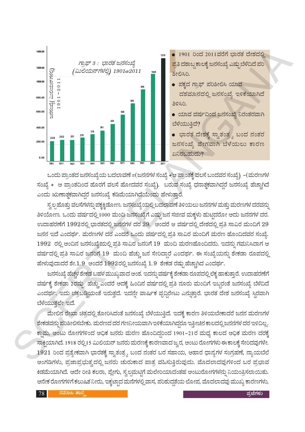 TS SCERT Class 10 Social Science (Kannada Medium) Text Book - Page 90