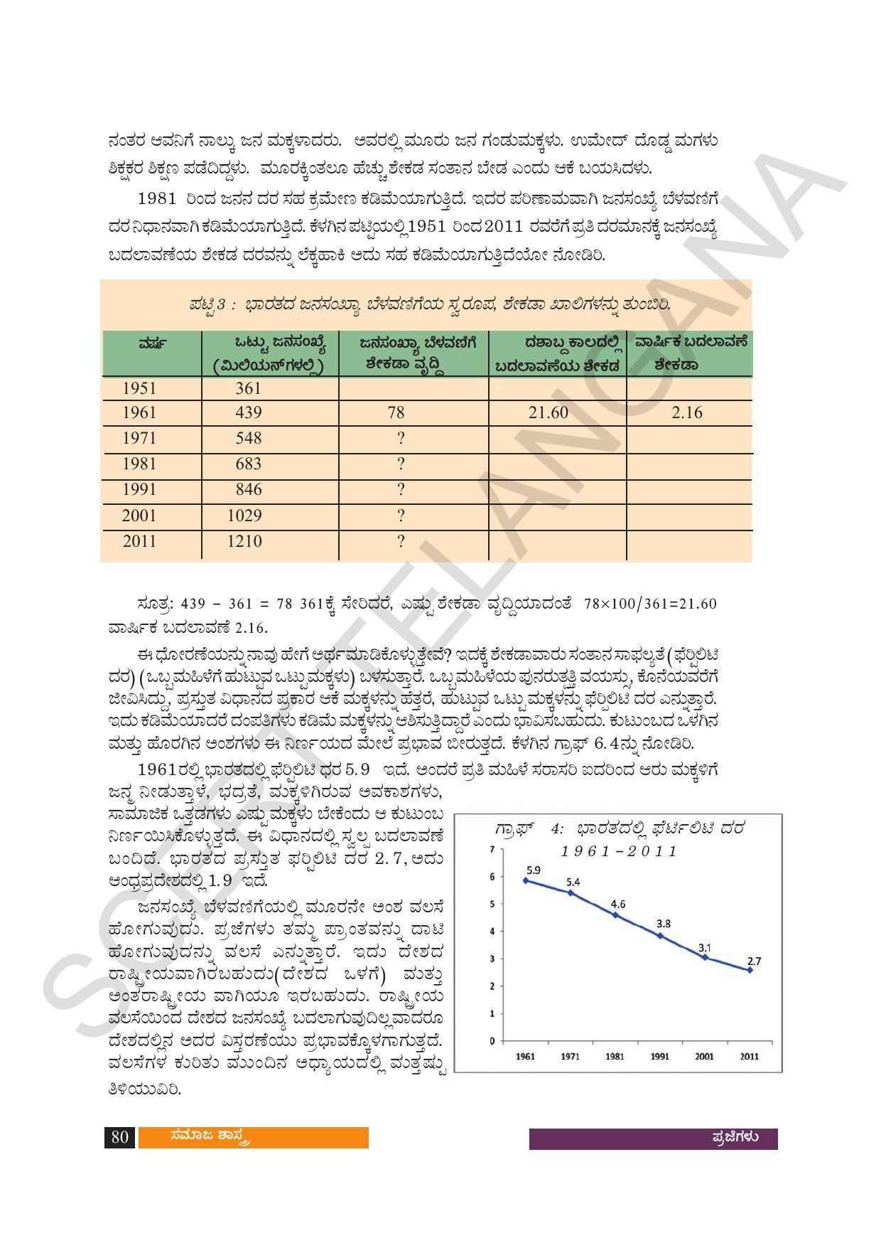 TS SCERT Class 10 Social Science (Kannada Medium) Text Book - Page 92