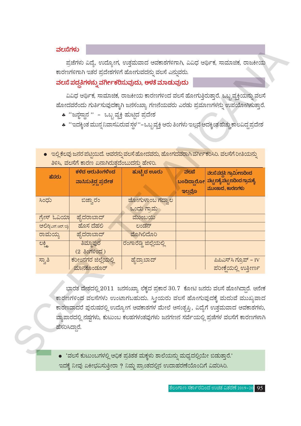 TS SCERT Class 10 Social Science (Kannada Medium) Text Book - Page 107