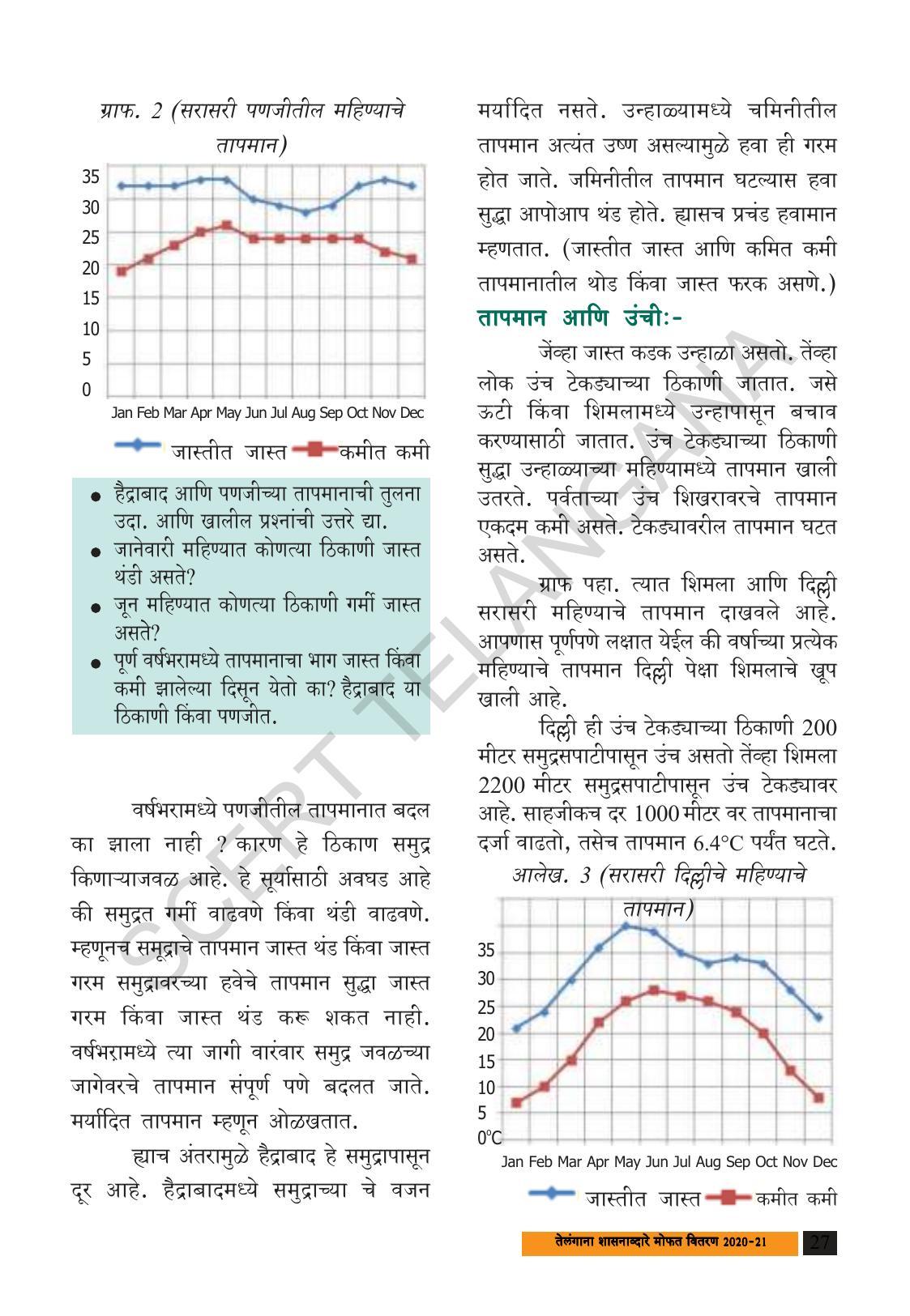 TS SCERT Class 8 Social Science (Marathi Medium) Text Book - Page 37