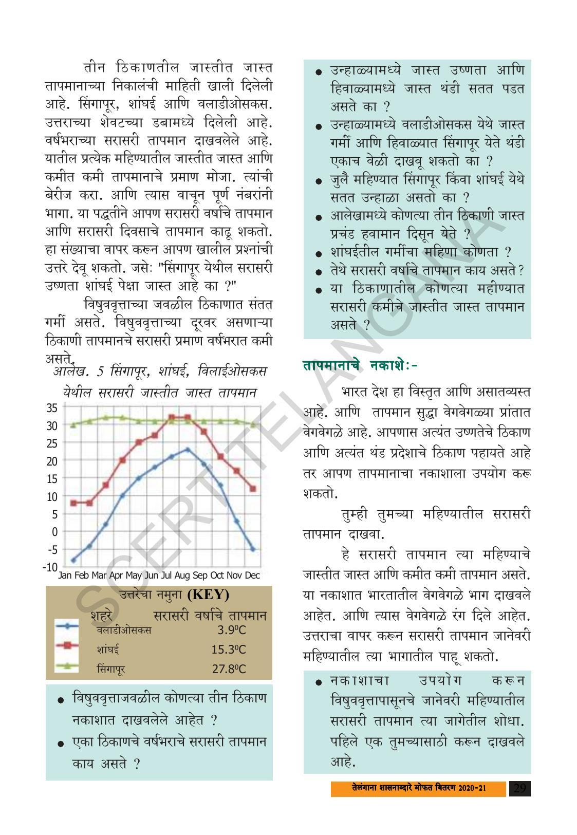TS SCERT Class 8 Social Science (Marathi Medium) Text Book - Page 39
