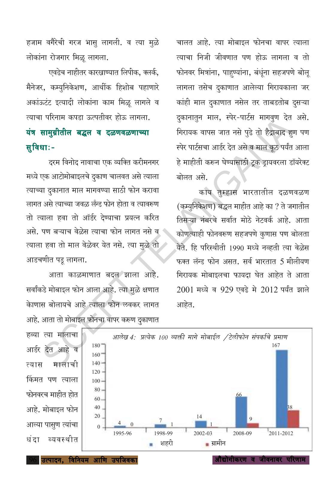 TS SCERT Class 8 Social Science (Marathi Medium) Text Book - Page 106