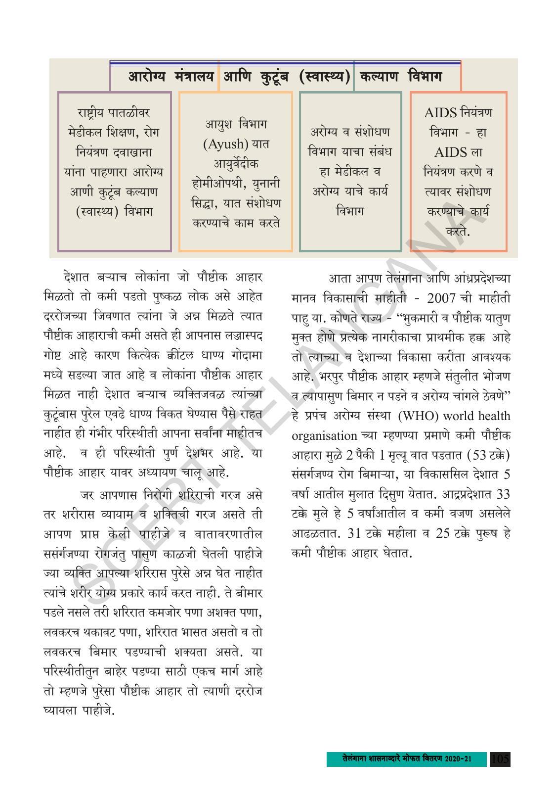 TS SCERT Class 8 Social Science (Marathi Medium) Text Book - Page 115