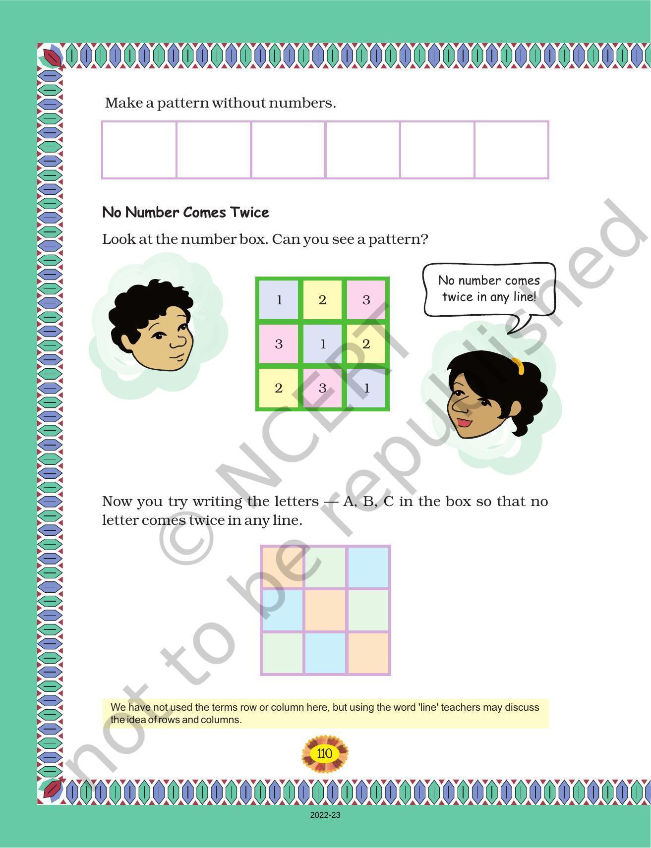 NCERT Book for Class 4 Maths Chapter 10 Play with Patterns - Page 4