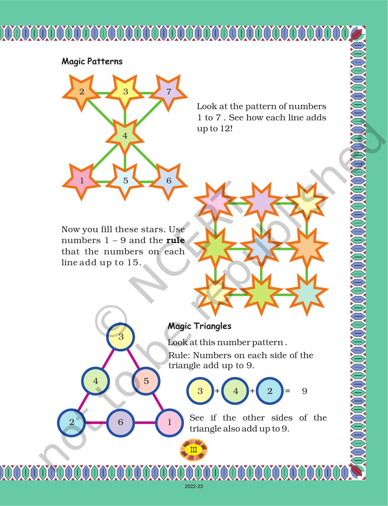 NCERT Book for Class 4 Maths Chapter 10 Play with Patterns - Page 5
