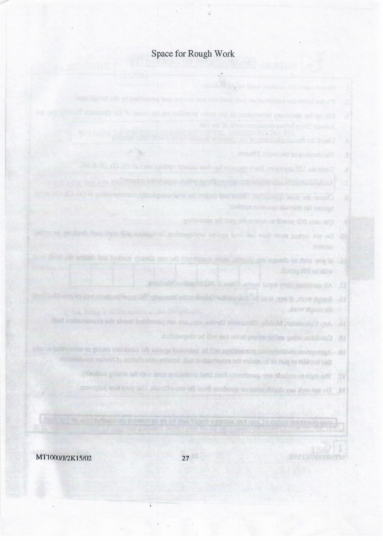 NIFT 2015 Combined Sample Paper - Page 128