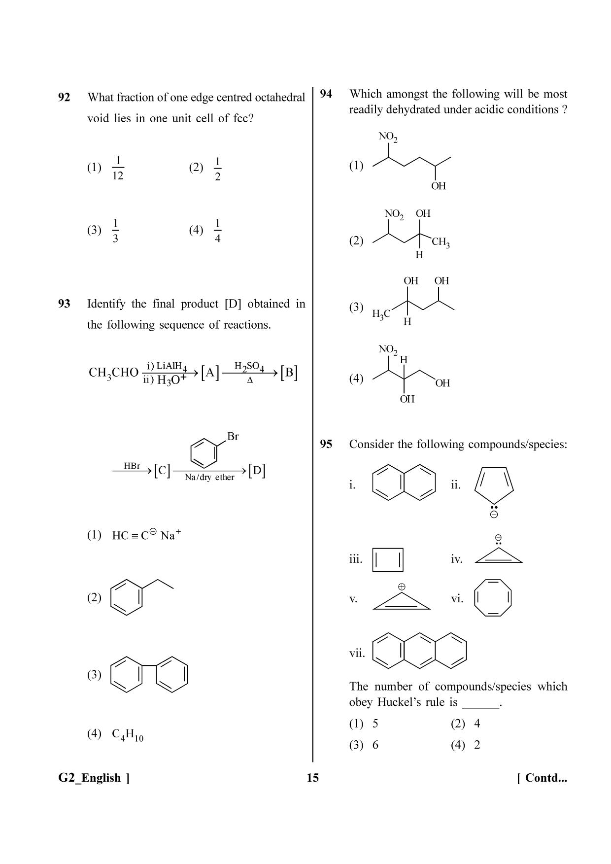 NEET 2023 G2 Question Paper - Page 15