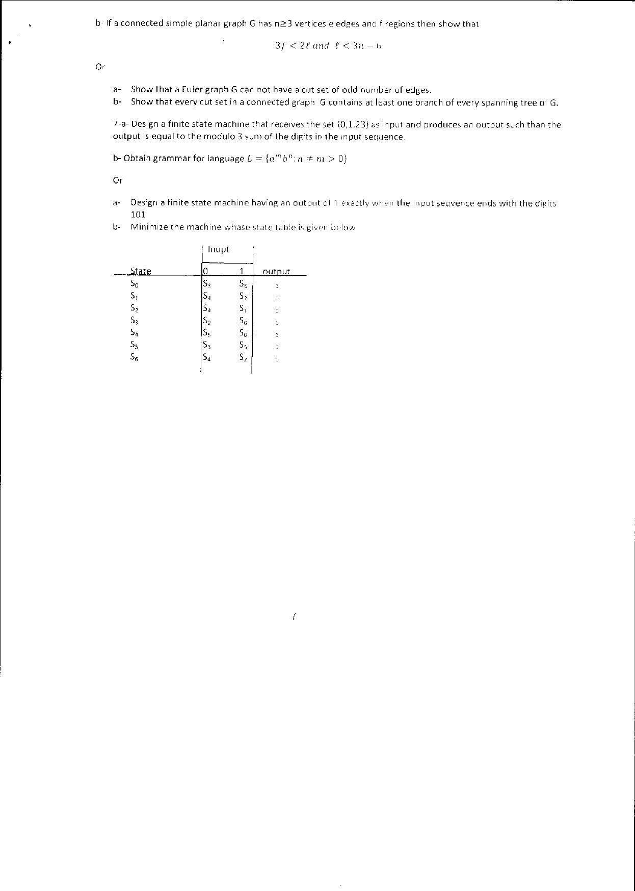 Bilaspur University Question Paper June 2022:M.A./M.Sc. Mathematics (Second Semester) Advanced Discrete Mathematics (II) Paper 1 - Page 2