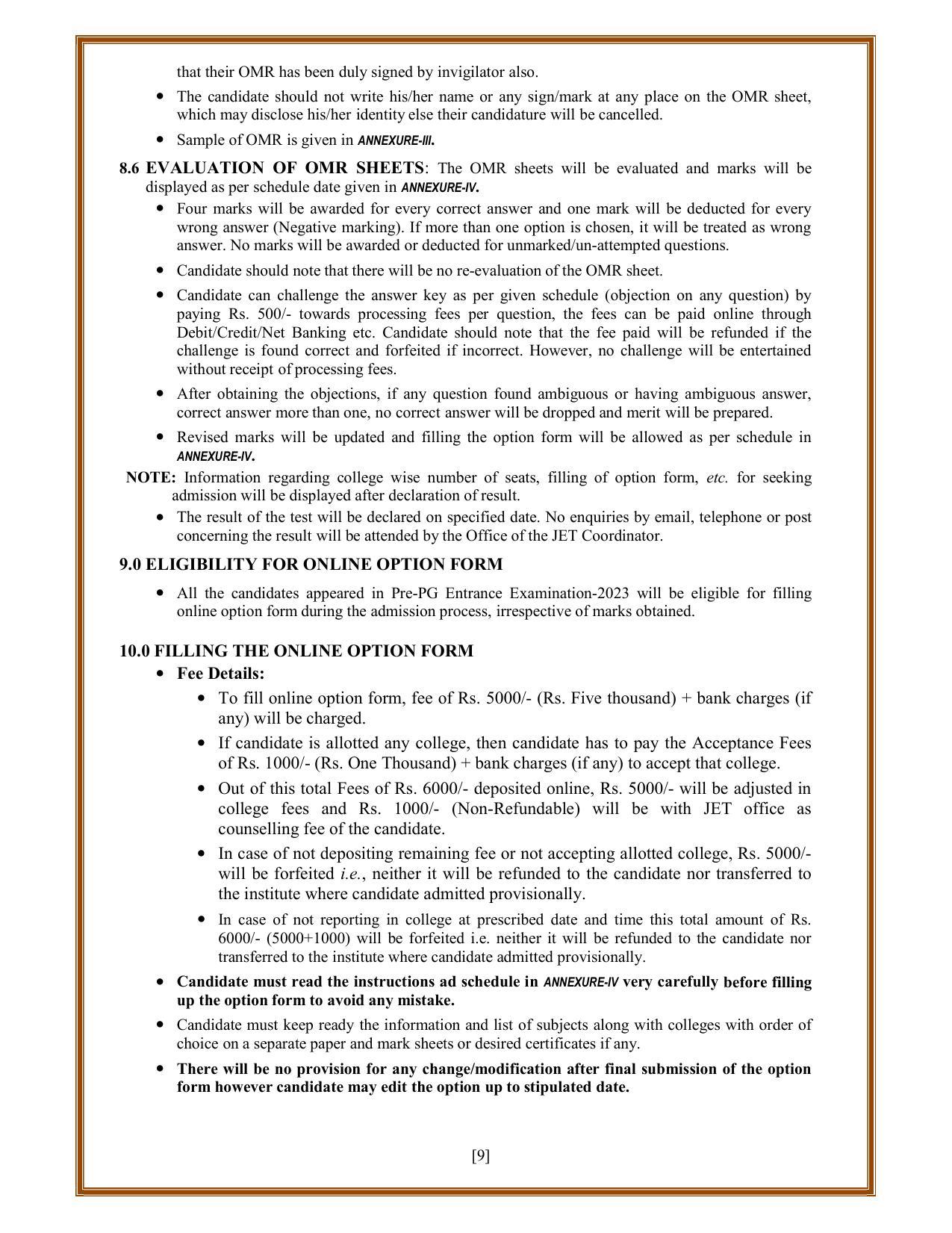 Rajasthan Pre-PG Exam - Page 11