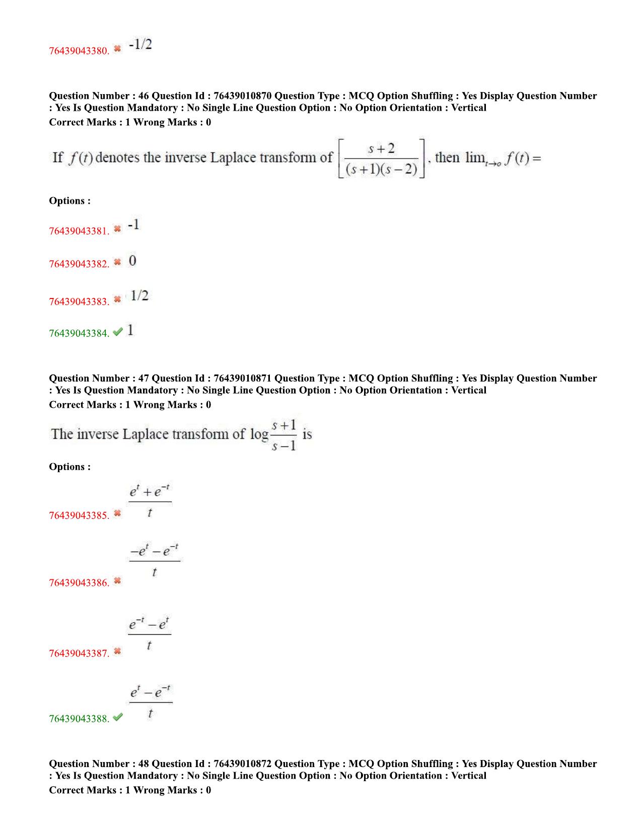 TS ECET 2020 Mechanical Engineering Question Paper - Page 21