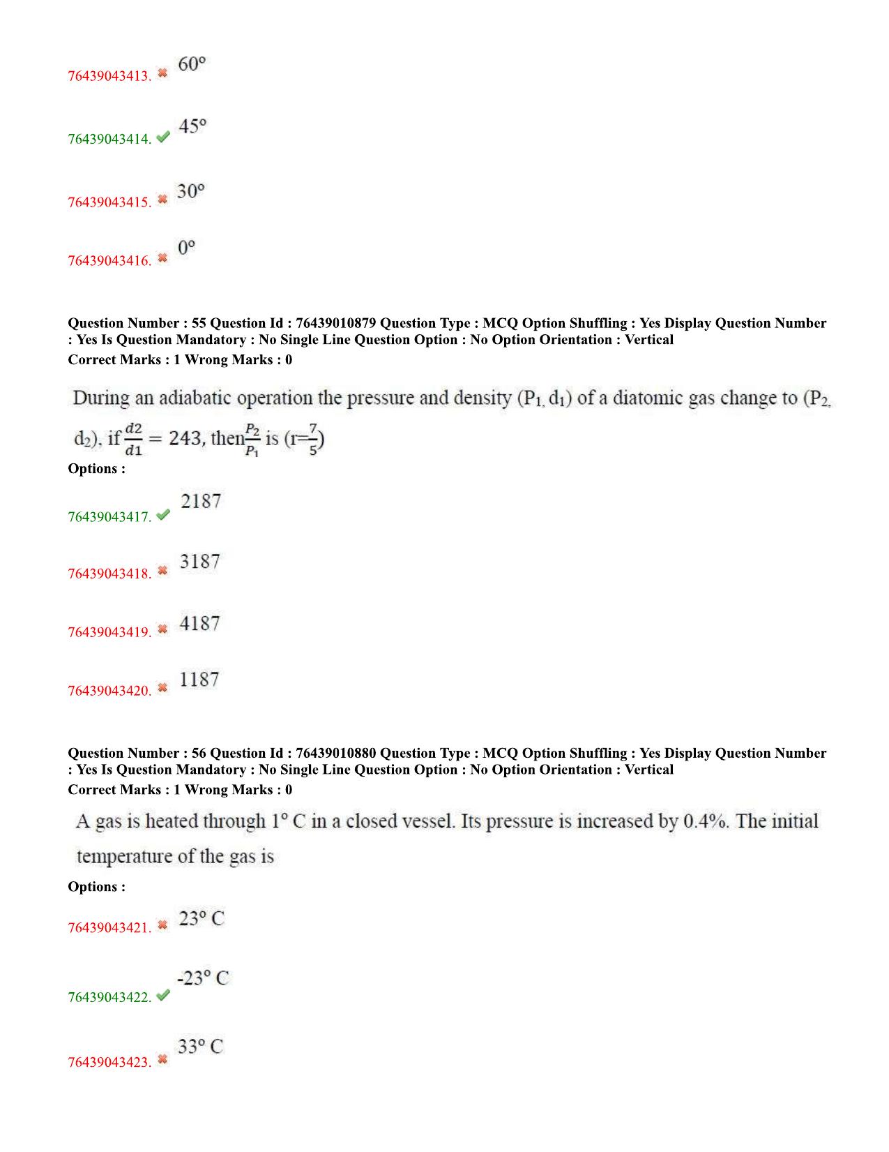 TS ECET 2020 Mechanical Engineering Question Paper - Page 25