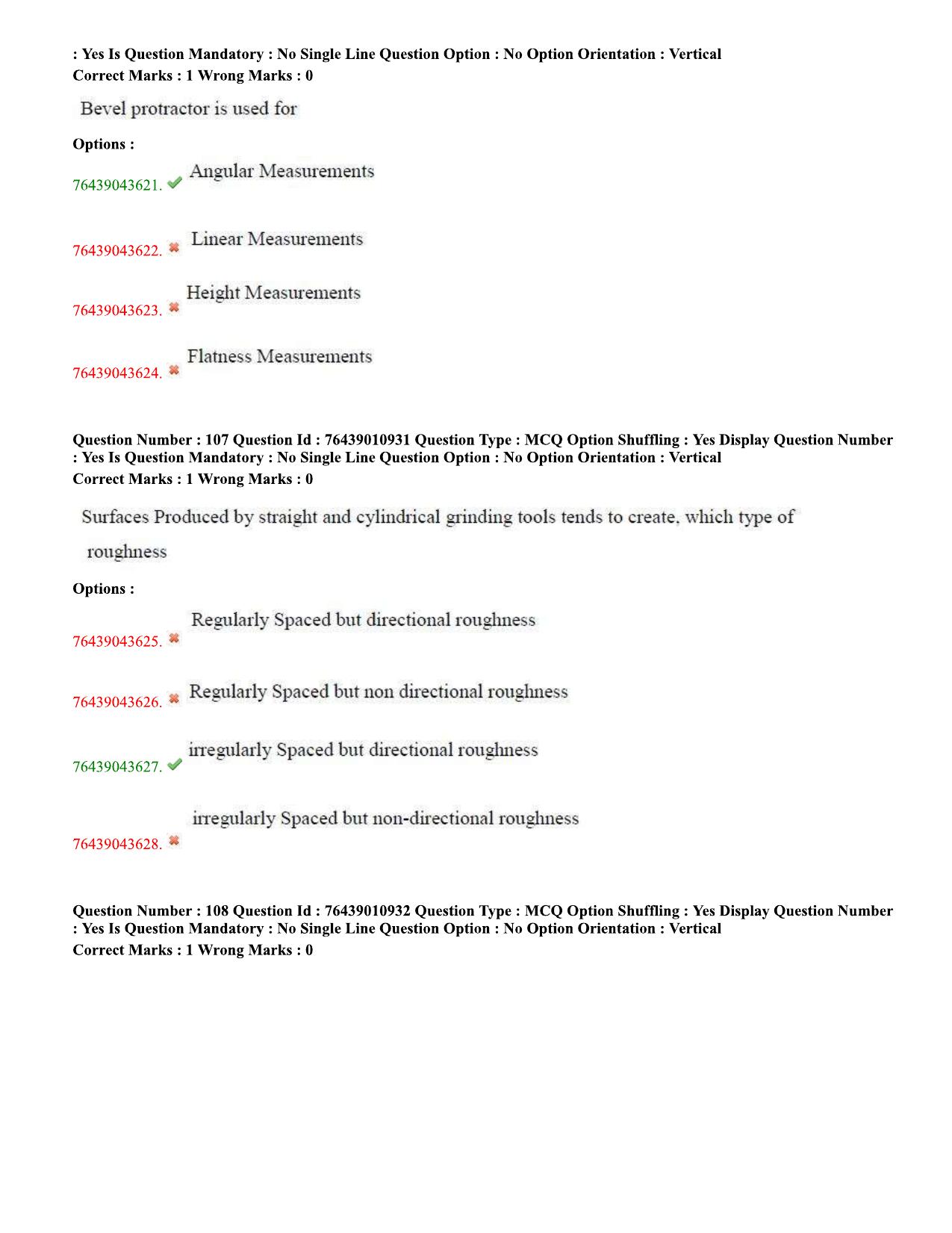 TS ECET 2020 Mechanical Engineering Question Paper - Page 46