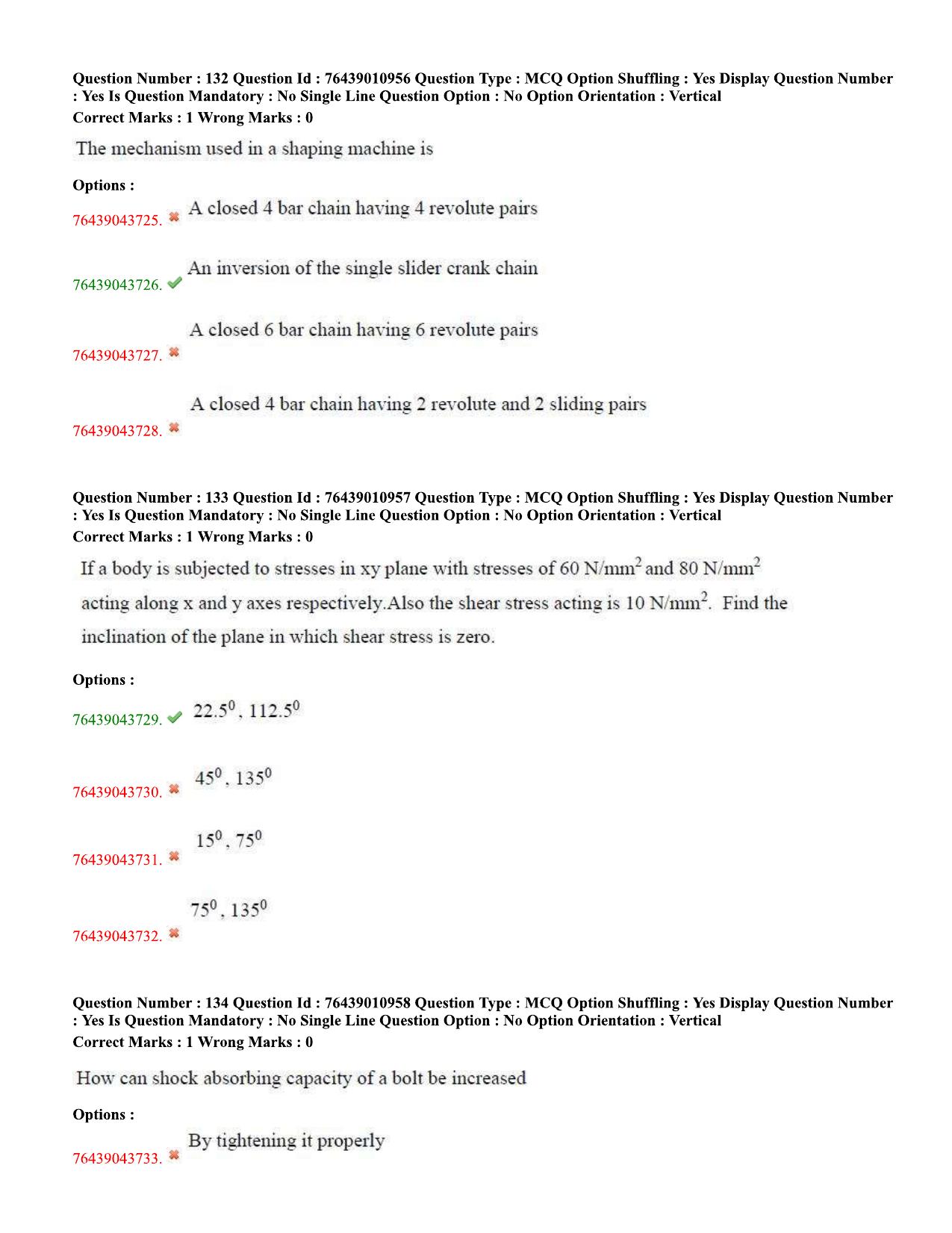 TS ECET 2020 Mechanical Engineering Question Paper - Page 57