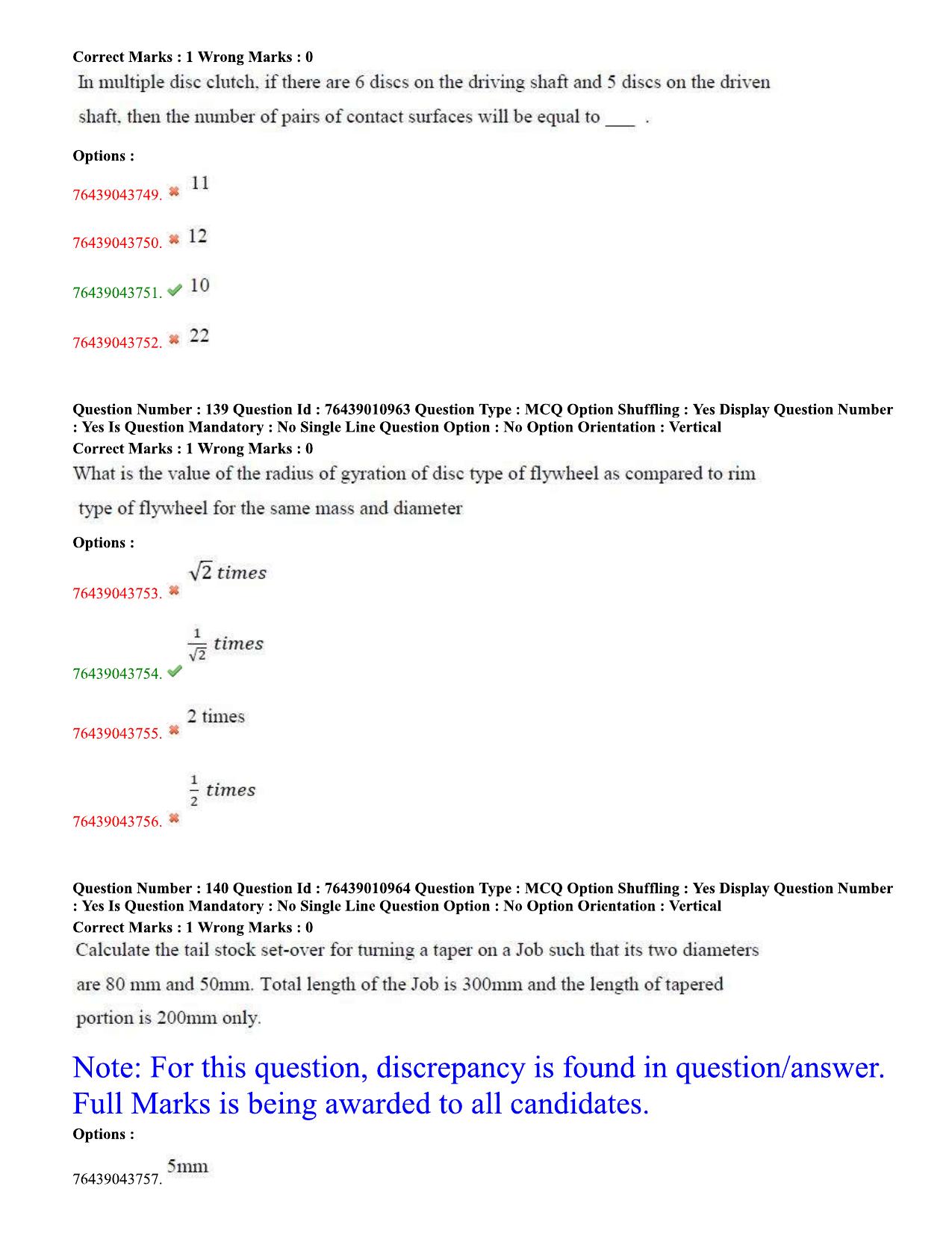 TS ECET 2020 Mechanical Engineering Question Paper - Page 60