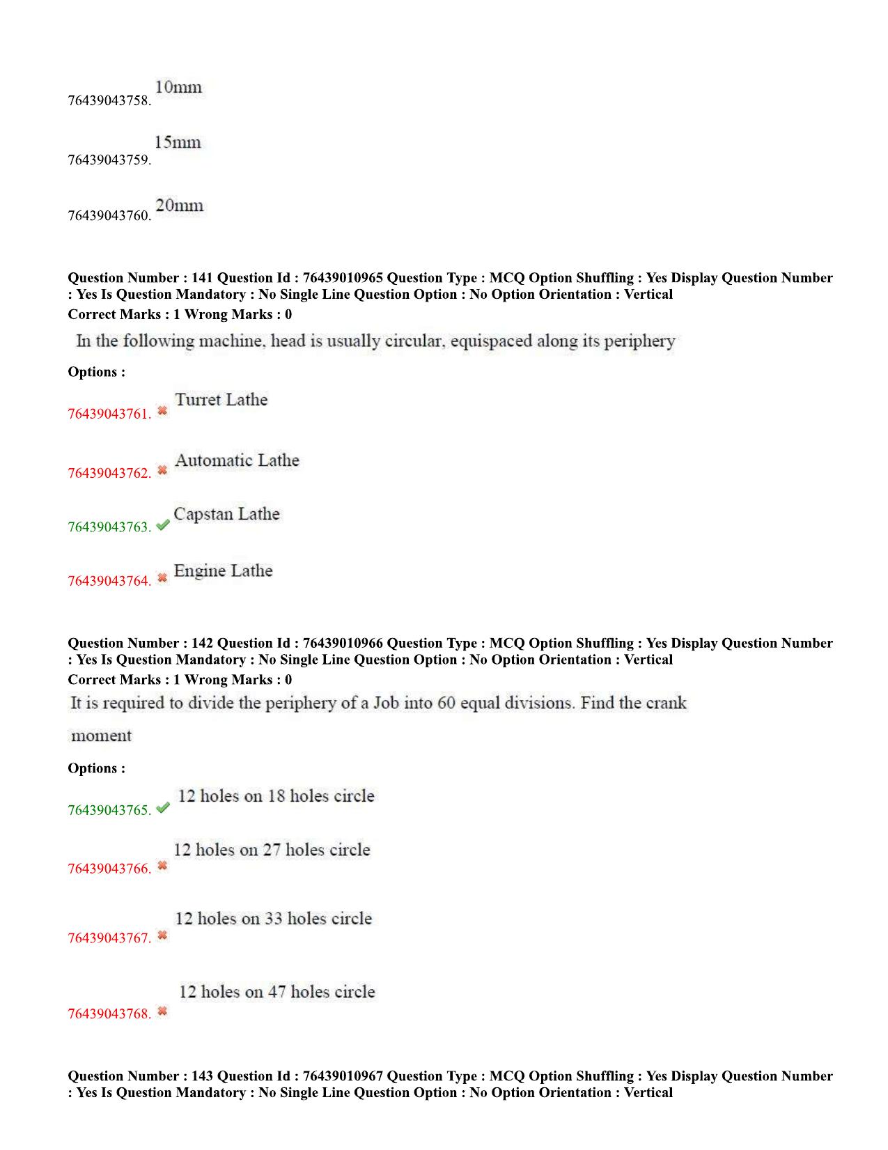 TS ECET 2020 Mechanical Engineering Question Paper - Page 61