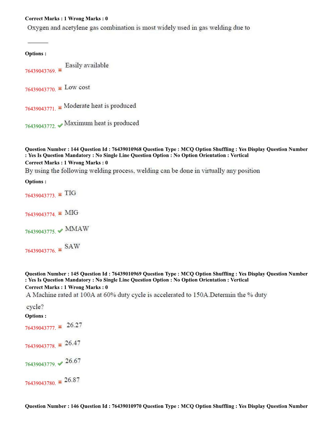 TS ECET 2020 Mechanical Engineering Question Paper - Page 62