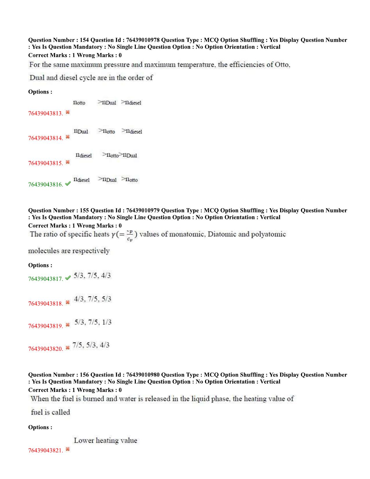 TS ECET 2020 Mechanical Engineering Question Paper - Page 66