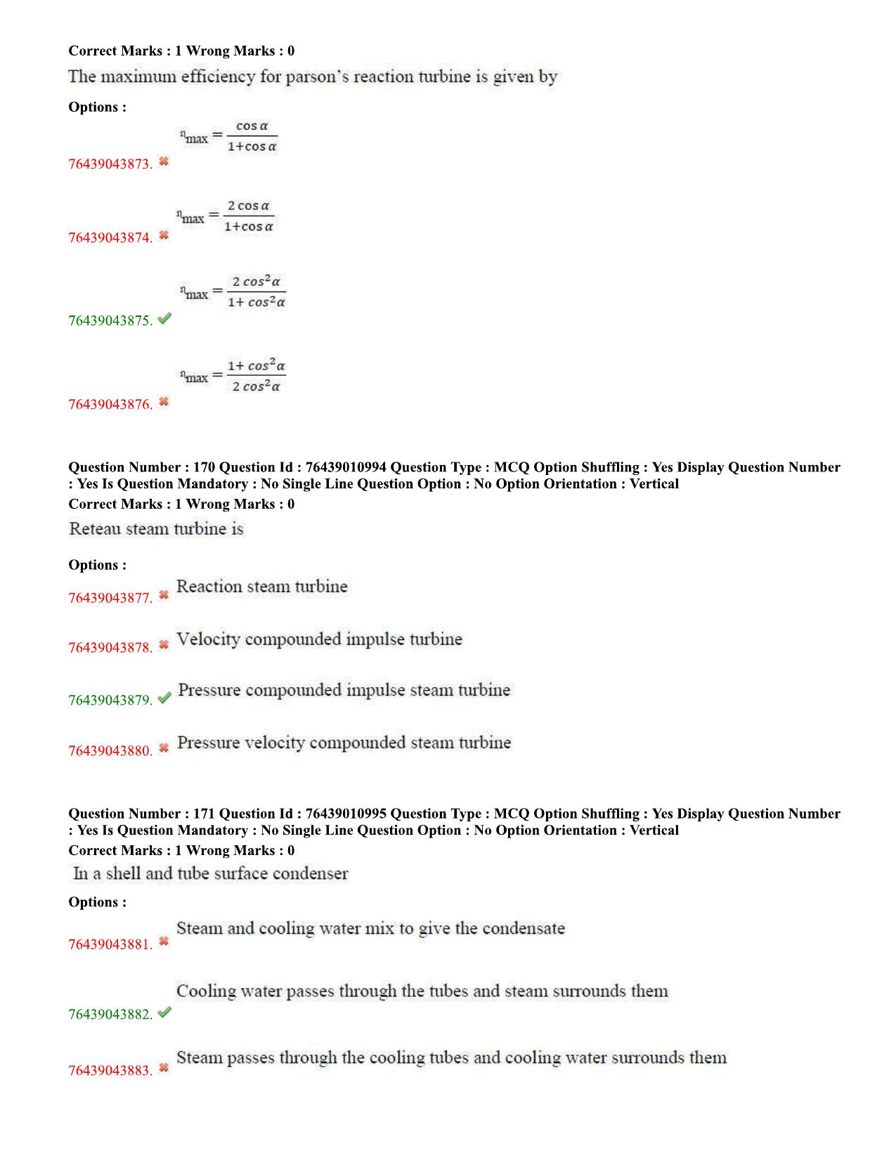 TS ECET 2020 Mechanical Engineering Question Paper - Page 72