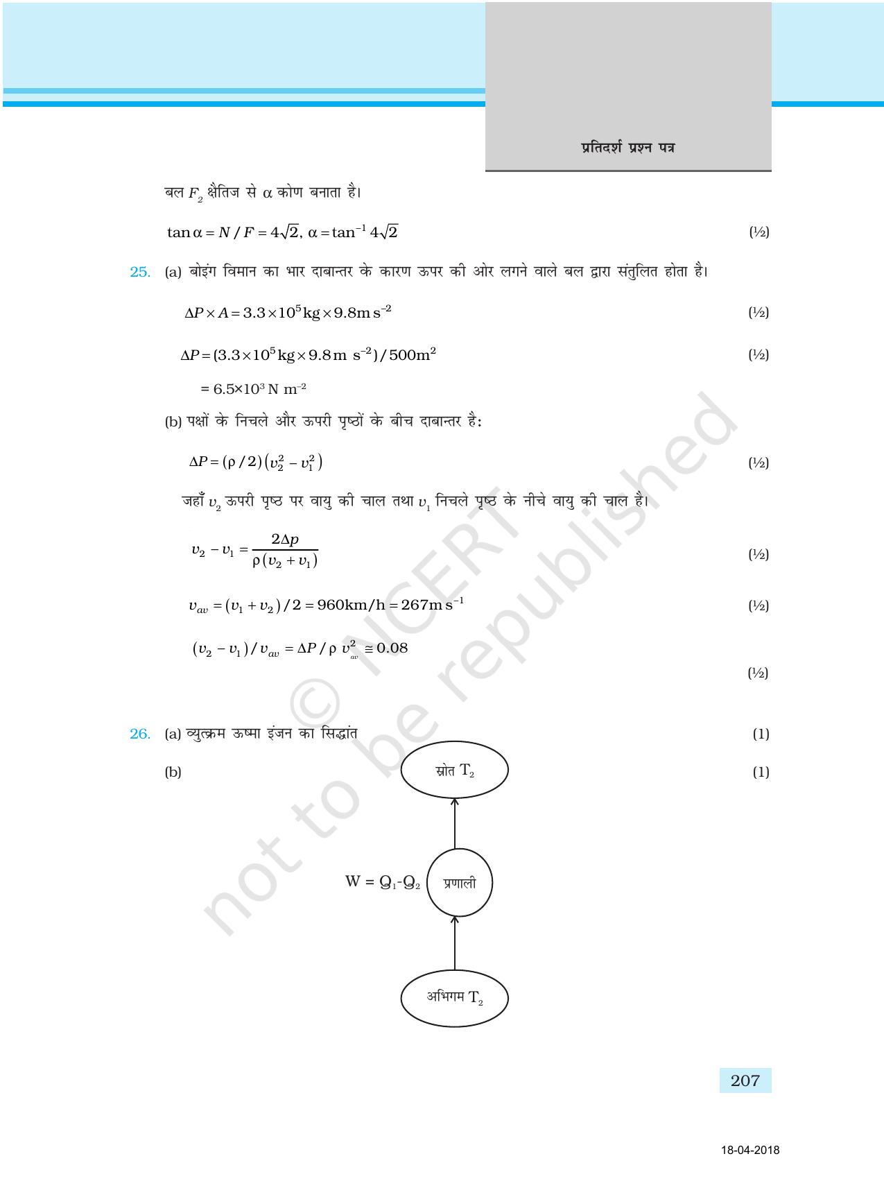 NCERT Exemplar Class 11: भौतिक विज्ञान अध्याय 17 (प्रश्न पत्र का डिज़ाइन ) - Page 27