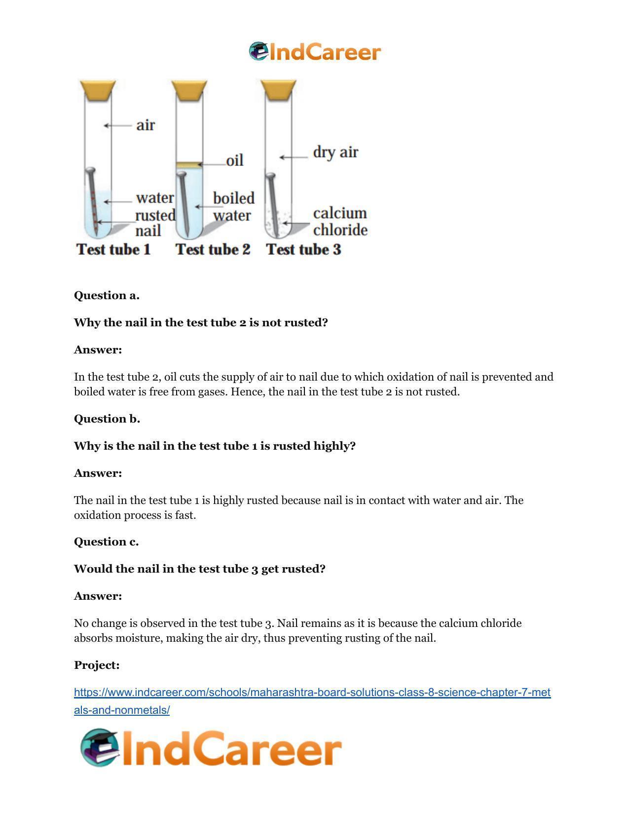 Maharashtra Board Solutions Class 8-Science: Chapter 7- Metals and Nonmetals - Page 6
