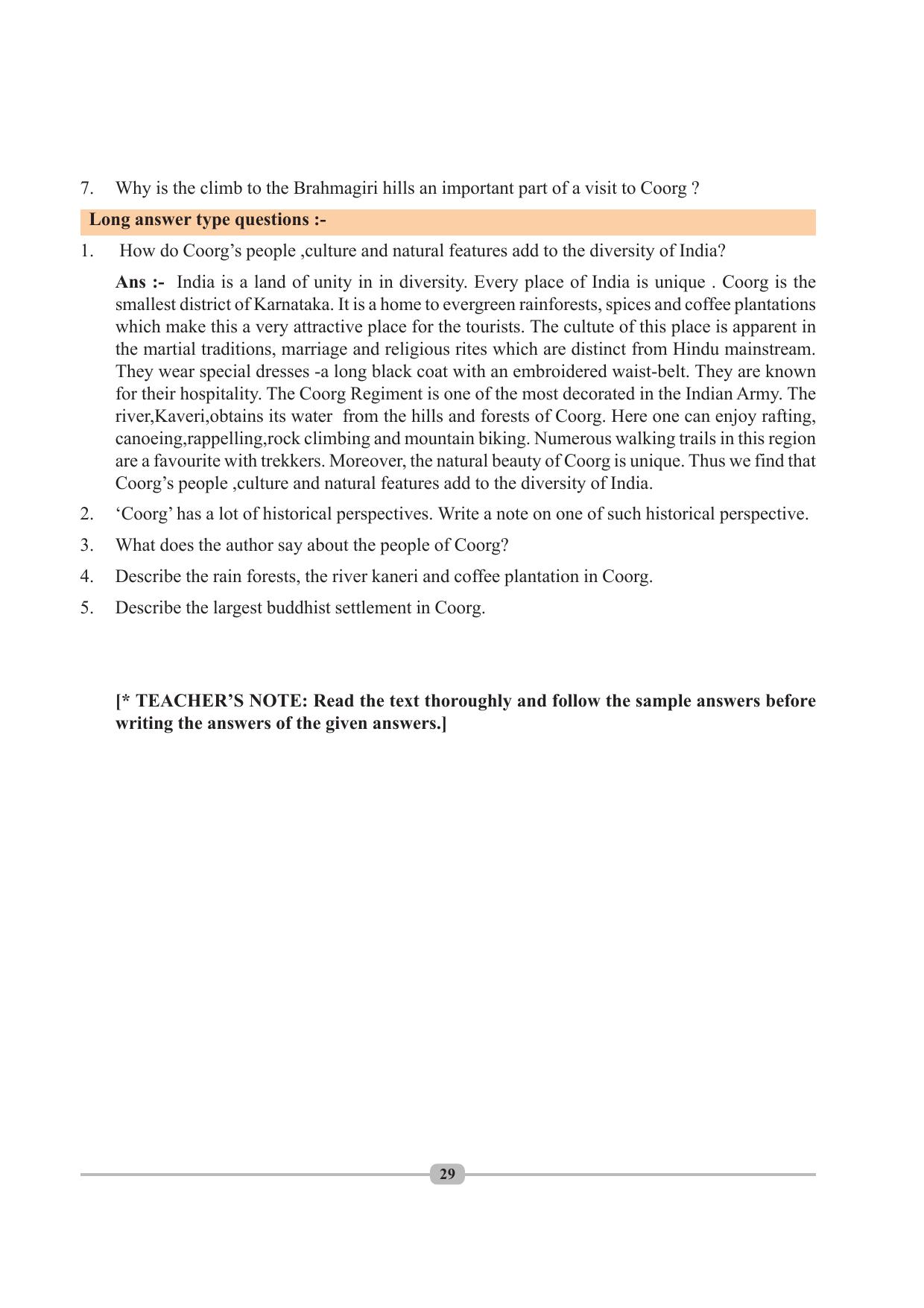 Tripura Board Class 10 English Workbooks - Page 29