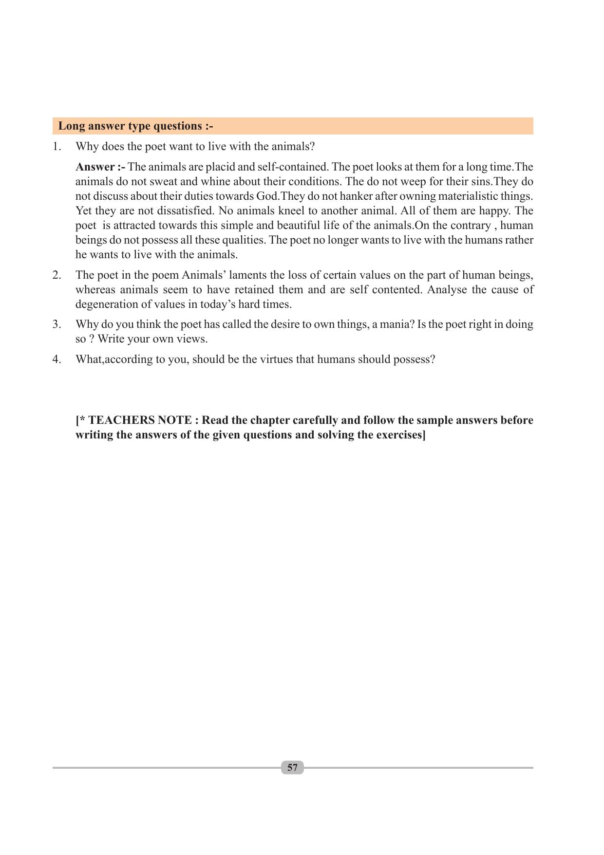 Tripura Board Class 10 English Workbooks - Page 57