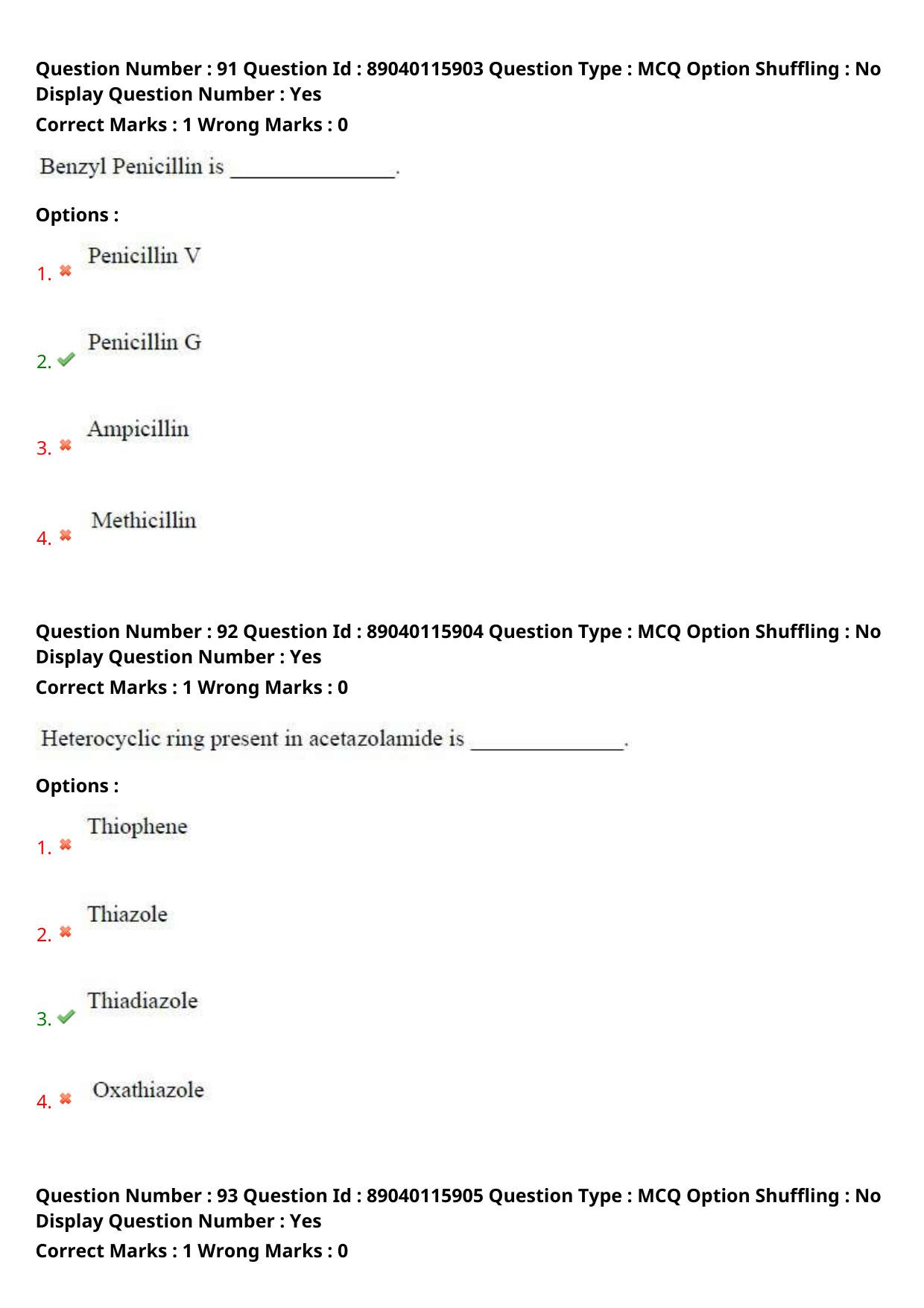 AP ECET 2025 Pharmacy 06th May 2025 (Shift 2) Question Paper wth Key - Page 44