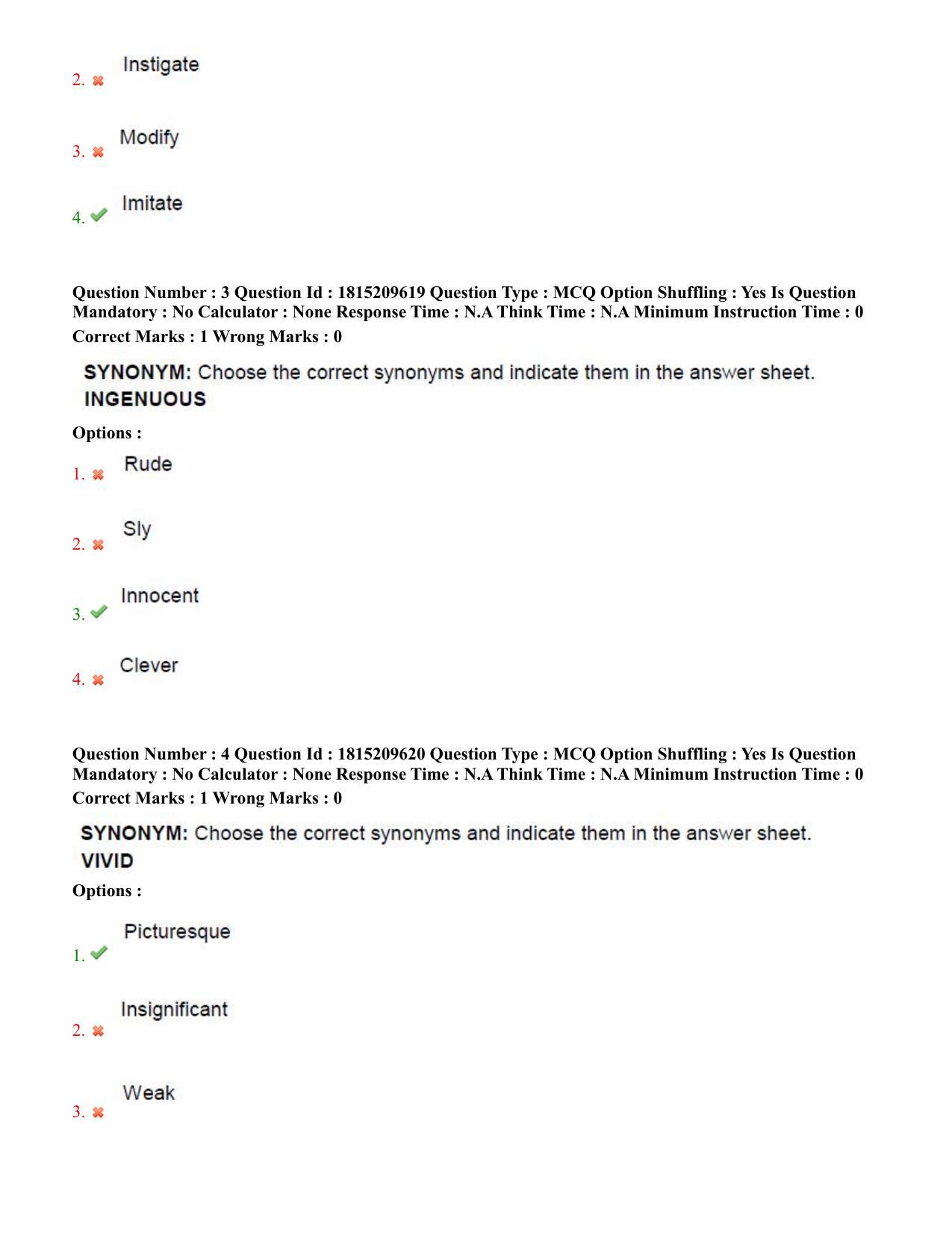 TS CPGET 2023 Master of Human Resource Management MHRM (Shift 2) Question Paper with Answer Key - Page 3
