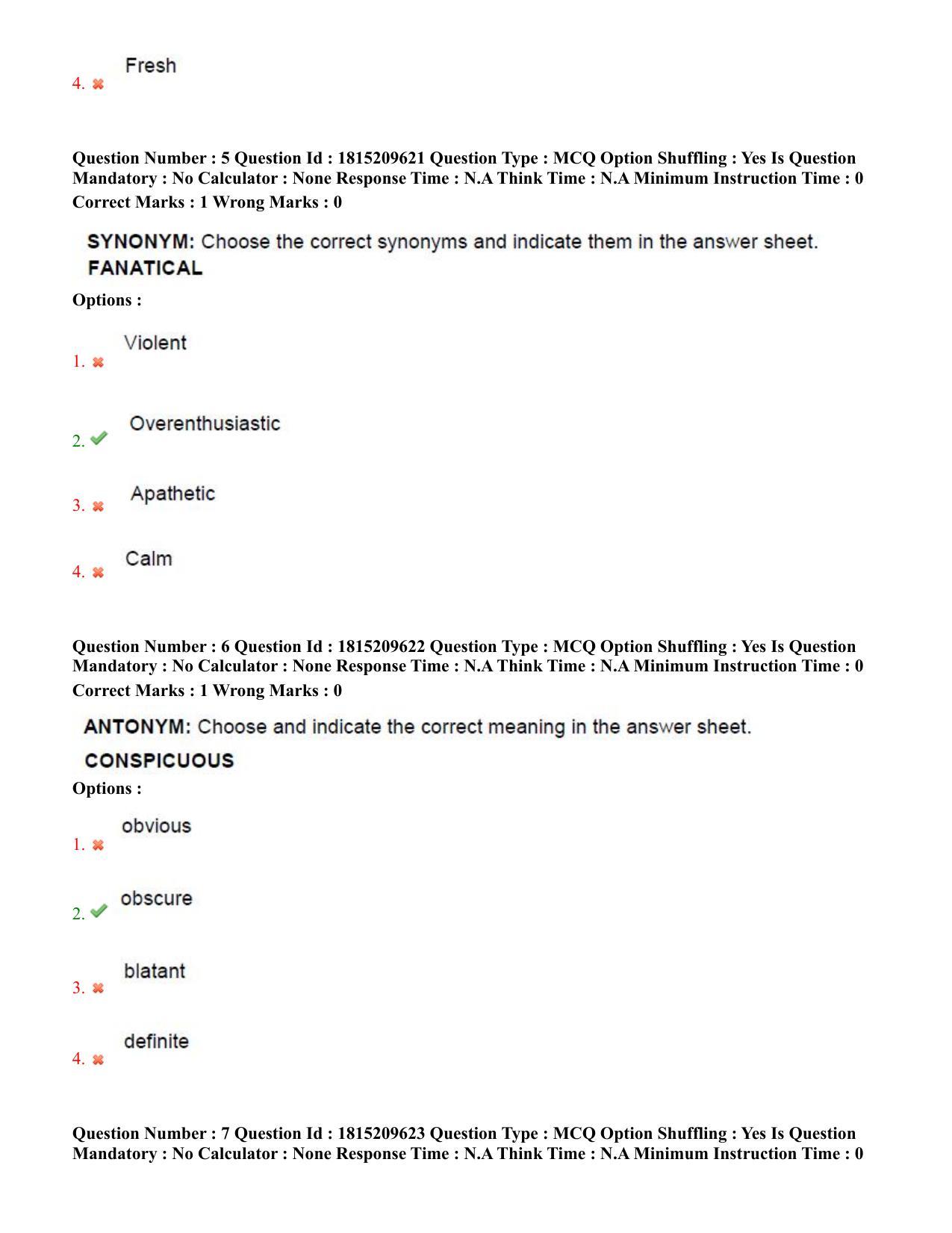 TS CPGET 2023 Master of Human Resource Management MHRM (Shift 2) Question Paper with Answer Key - Page 4