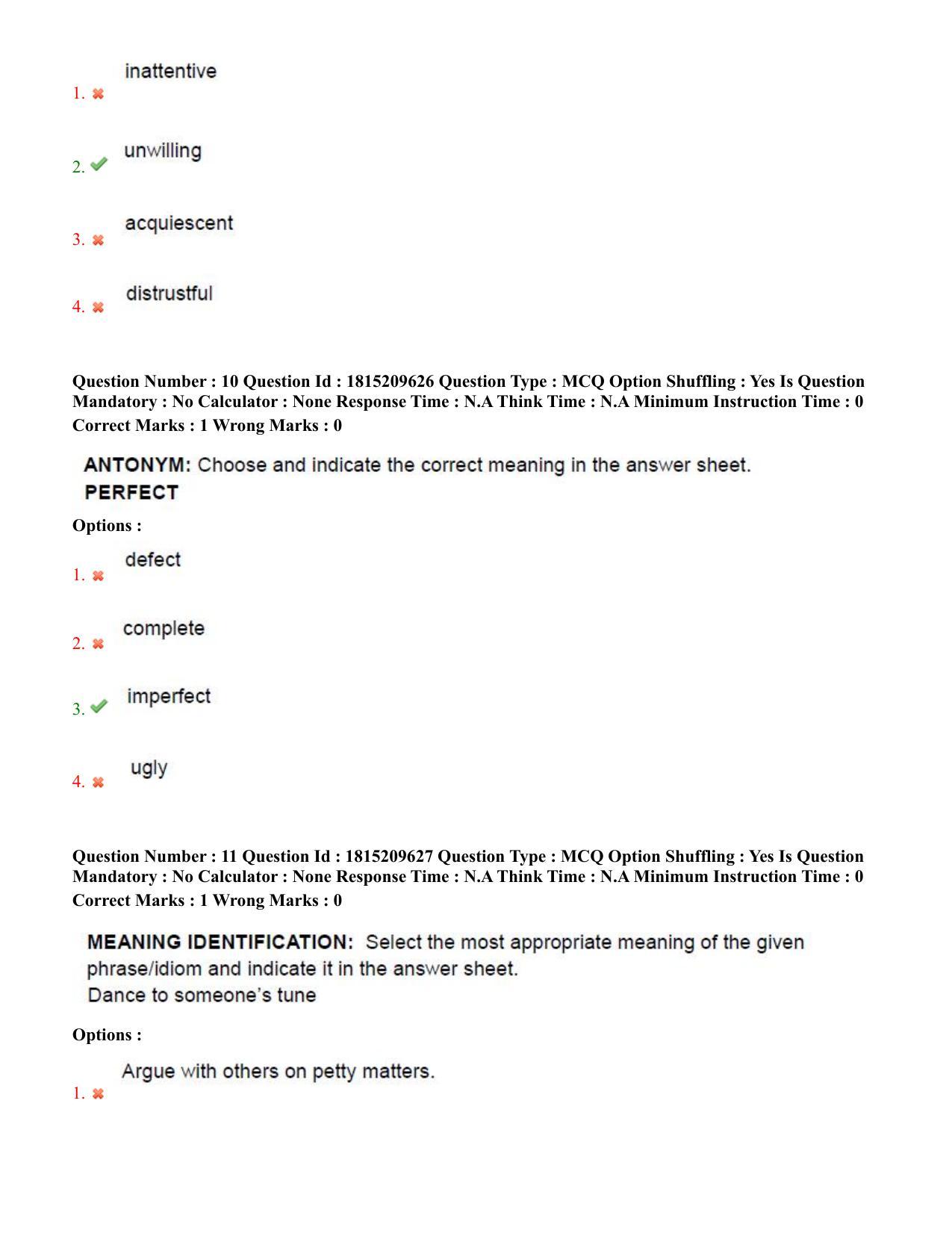TS CPGET 2023 Master of Human Resource Management MHRM (Shift 2) Question Paper with Answer Key - Page 6