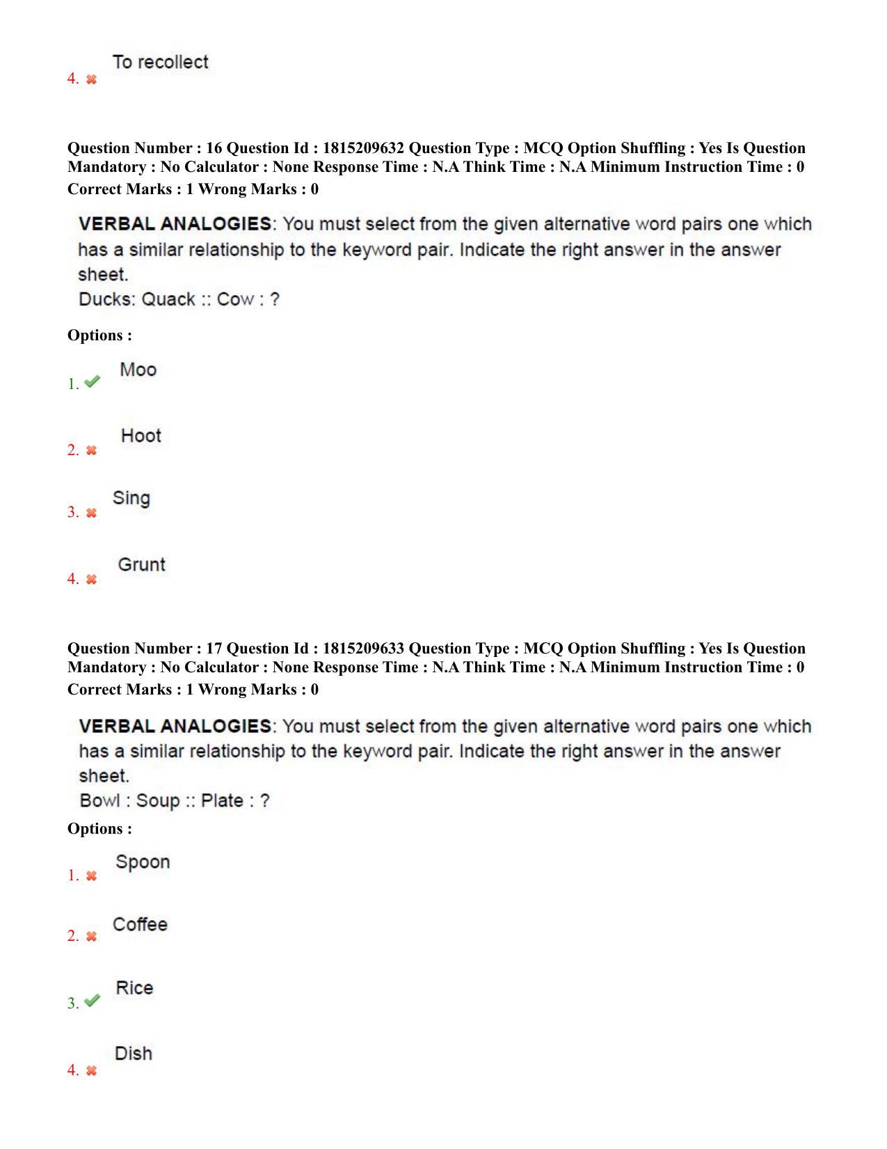 TS CPGET 2023 Master of Human Resource Management MHRM (Shift 2) Question Paper with Answer Key - Page 9