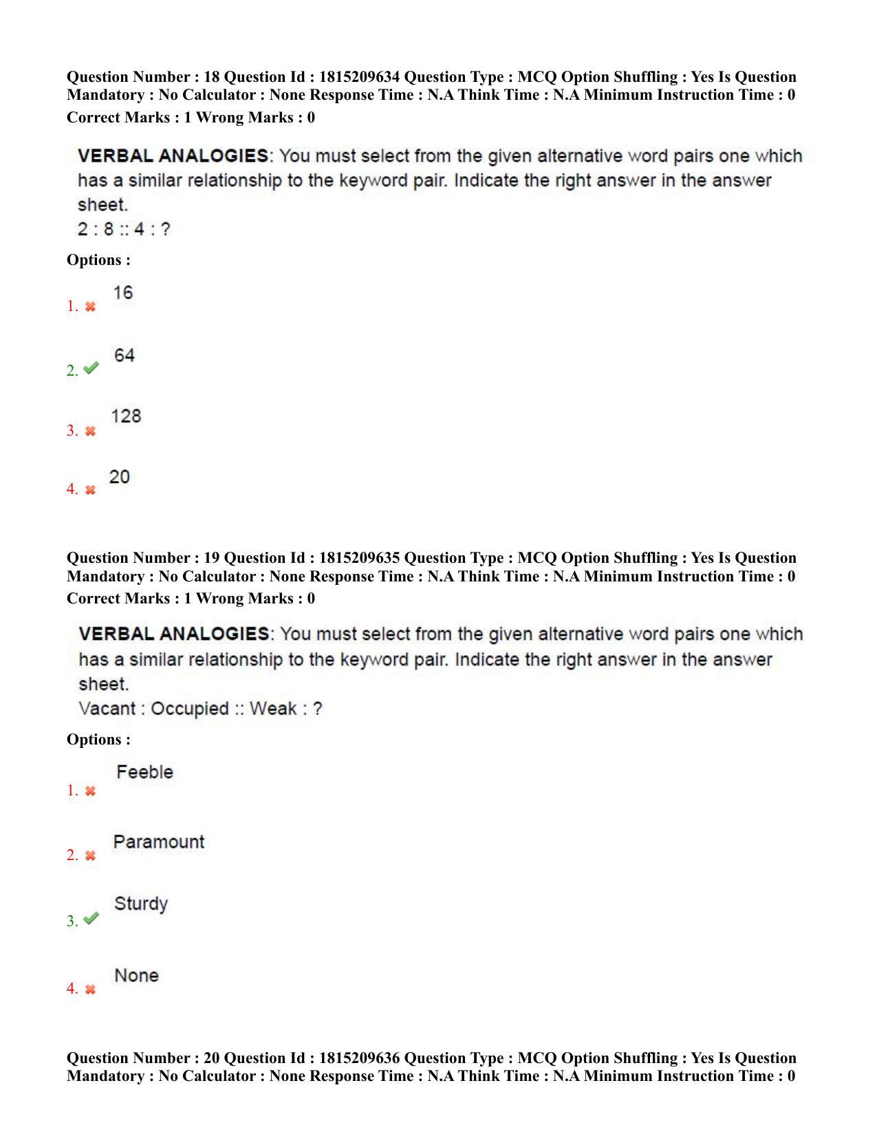TS CPGET 2023 Master of Human Resource Management MHRM (Shift 2) Question Paper with Answer Key - Page 10