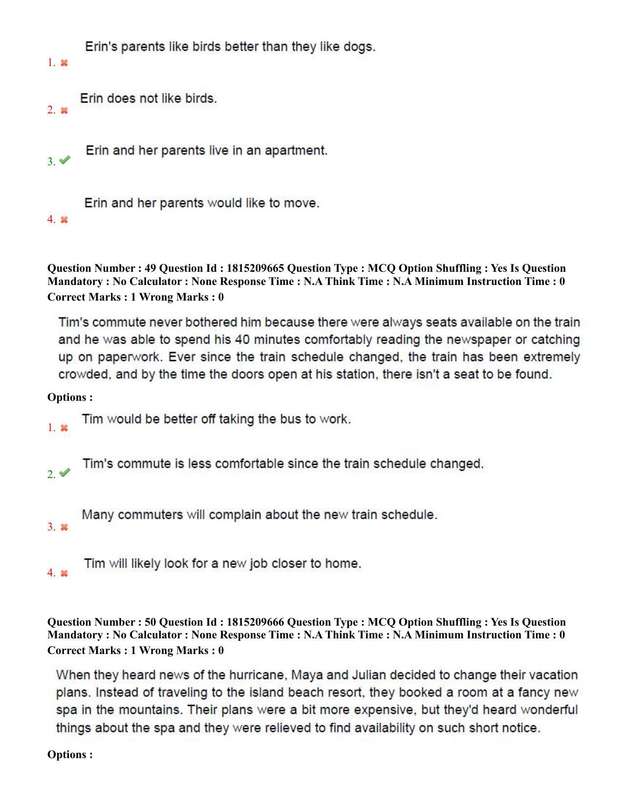 TS CPGET 2023 Master of Human Resource Management MHRM (Shift 2) Question Paper with Answer Key - Page 24