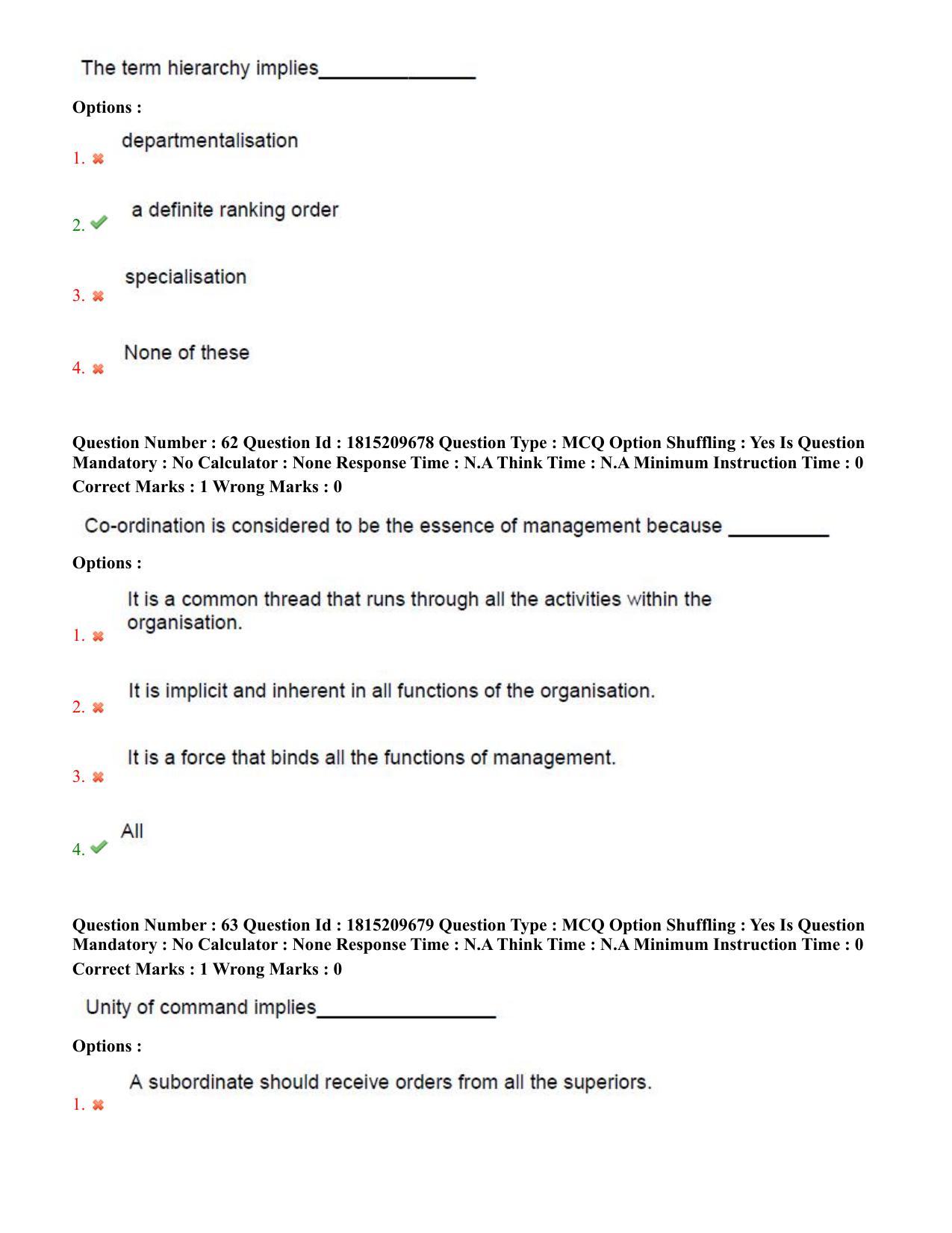 TS CPGET 2023 Master of Human Resource Management MHRM (Shift 2) Question Paper with Answer Key - Page 30