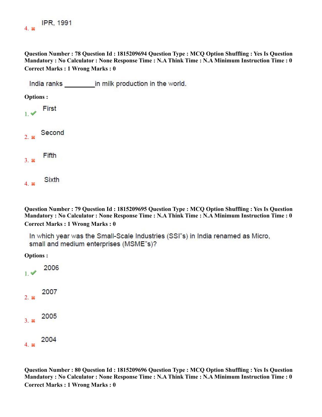 TS CPGET 2023 Master of Human Resource Management MHRM (Shift 2) Question Paper with Answer Key - Page 37