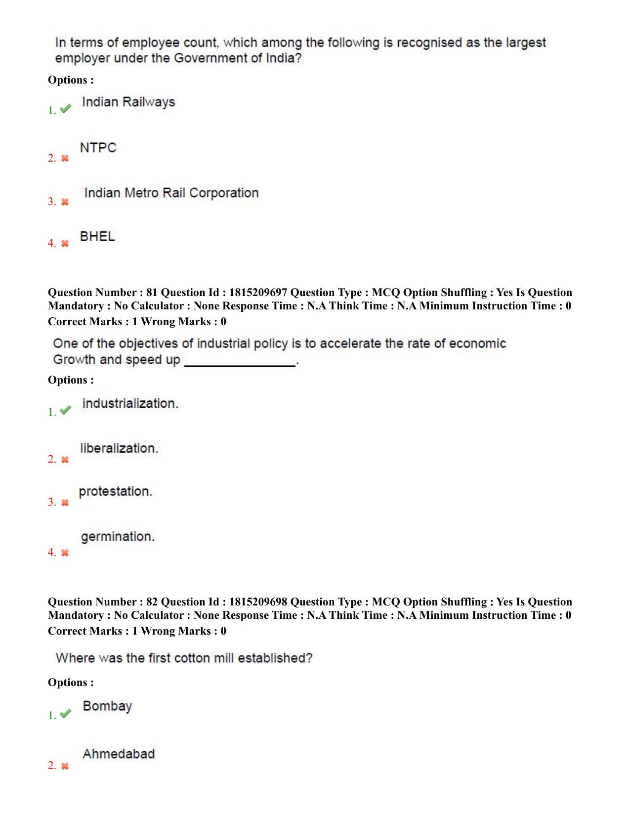 TS CPGET 2023 Master of Human Resource Management MHRM (Shift 2) Question Paper with Answer Key - Page 38