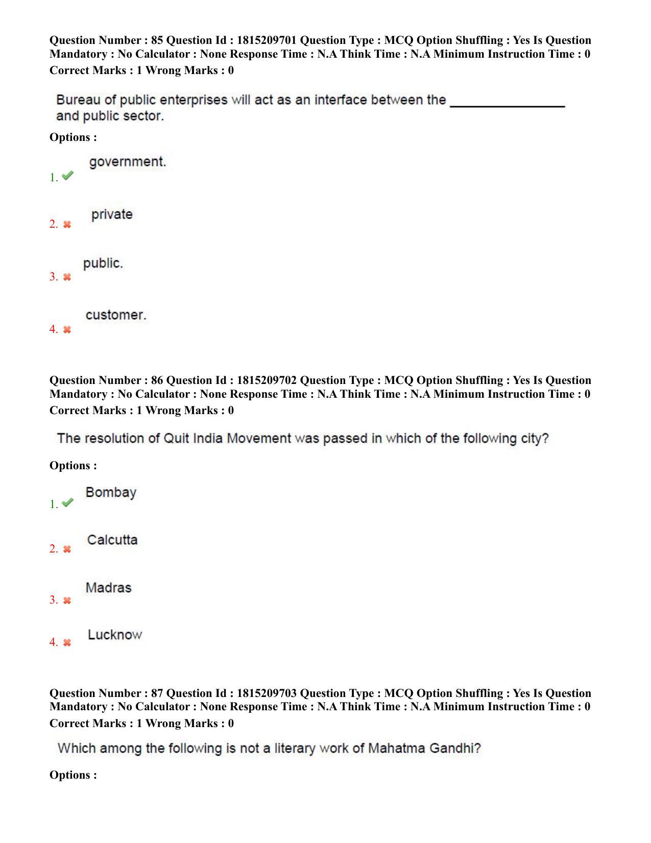 TS CPGET 2023 Master of Human Resource Management MHRM (Shift 2) Question Paper with Answer Key - Page 40