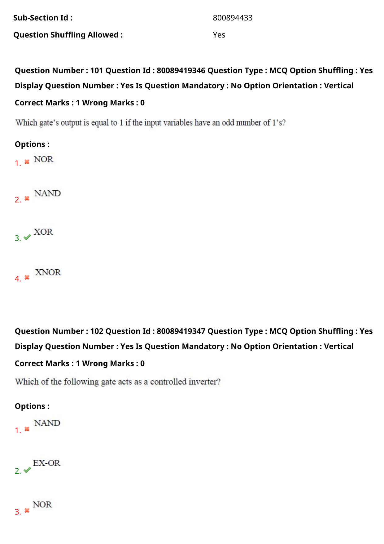 TS ECET 2021 Computer Science and Engineering Question Paper - Page 58