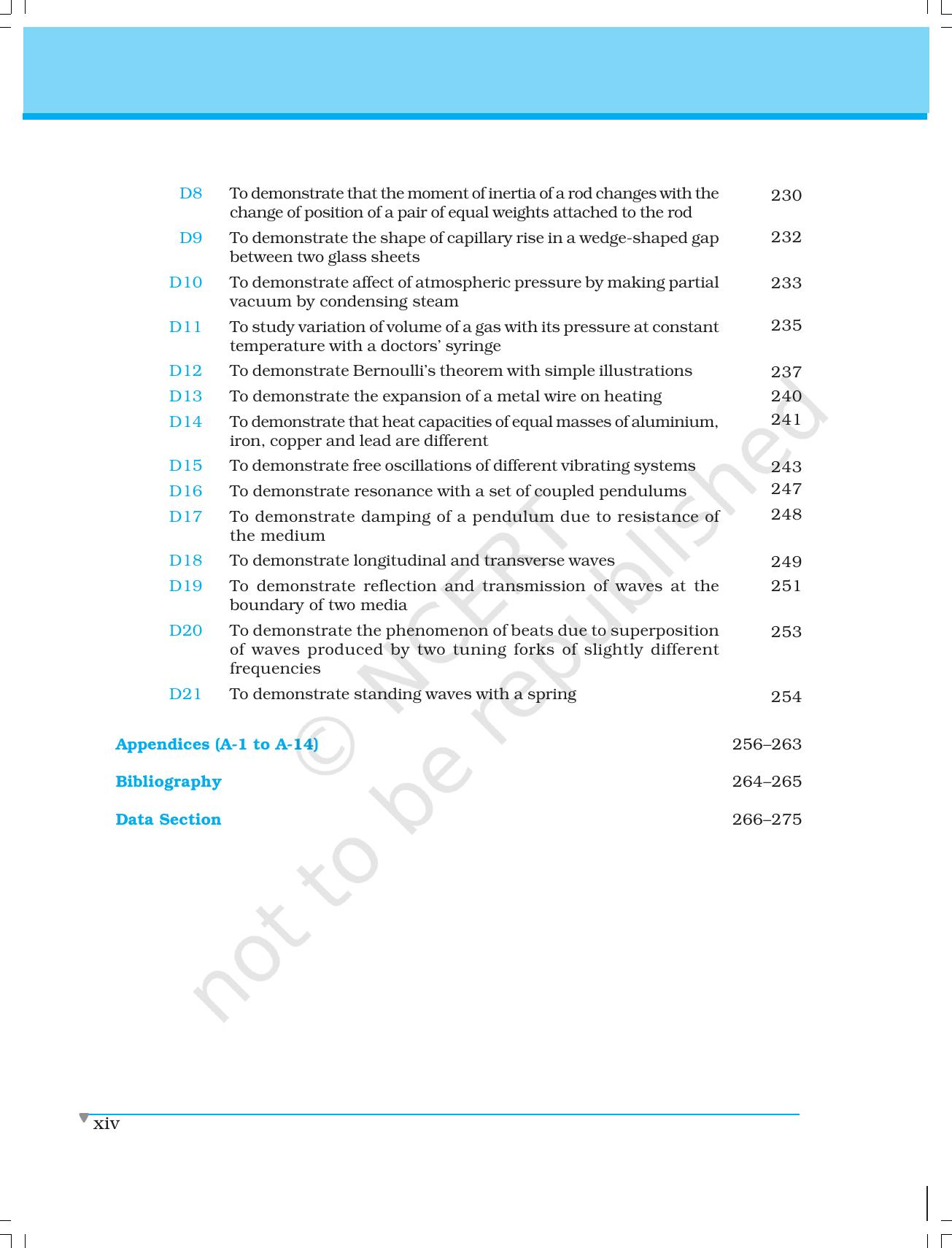 NCERT Laboratory Manuals for Class XI Physics - Major Skills in Physics Practical work - Page 14