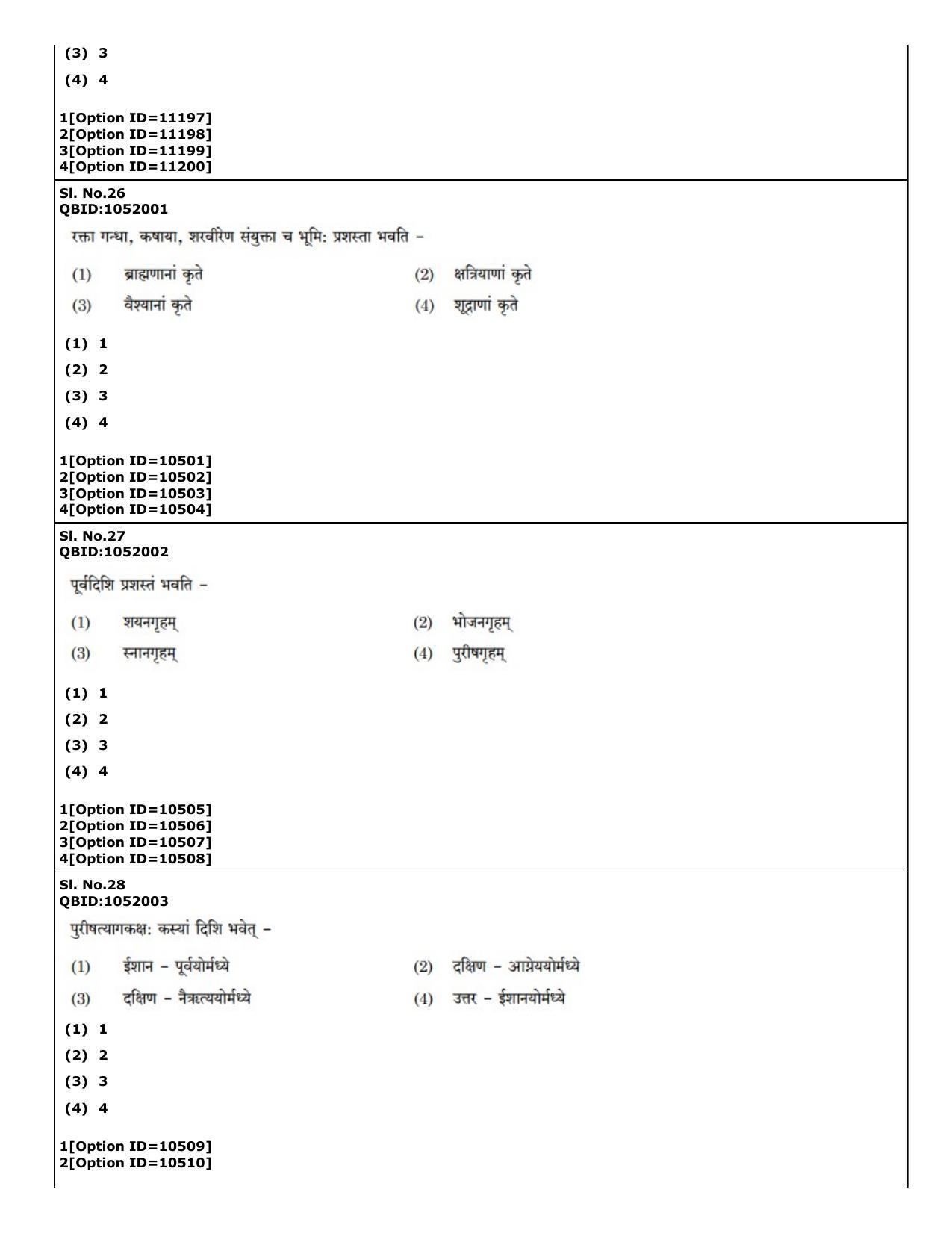 CUET (PG) 2022: PGQP-49 Dharma Sastra, Vastu, Paurohitya, Dharmashashtra (04-09-2022) Question Paper - Page 19