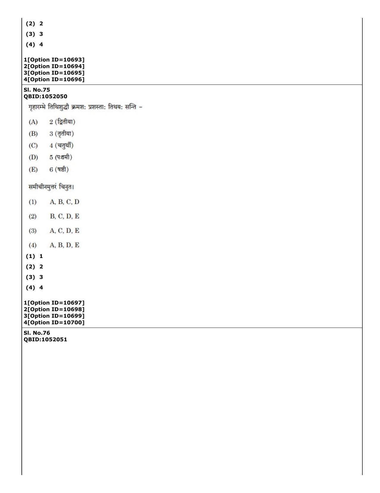 CUET (PG) 2022: PGQP-49 Dharma Sastra, Vastu, Paurohitya, Dharmashashtra (04-09-2022) Question Paper - Page 37