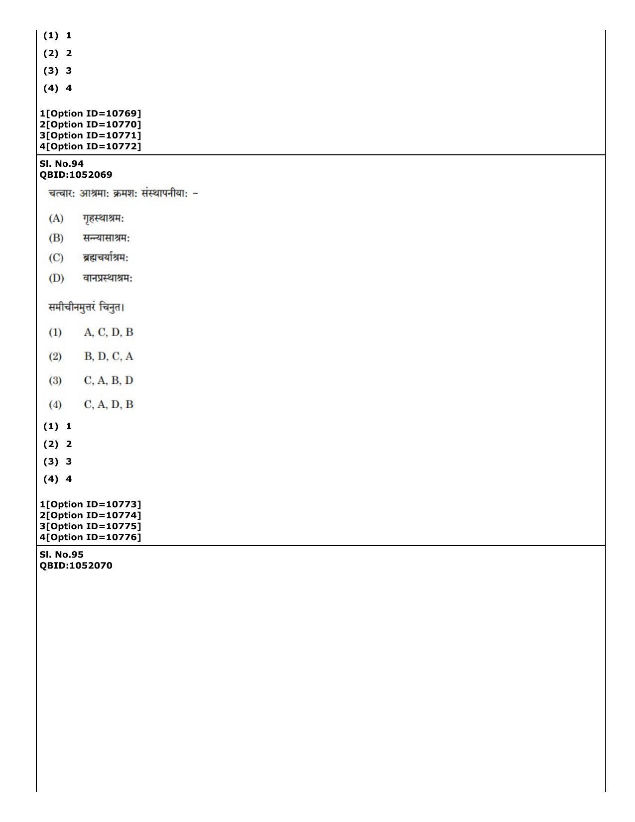 CUET (PG) 2022: PGQP-49 Dharma Sastra, Vastu, Paurohitya, Dharmashashtra (04-09-2022) Question Paper - Page 49