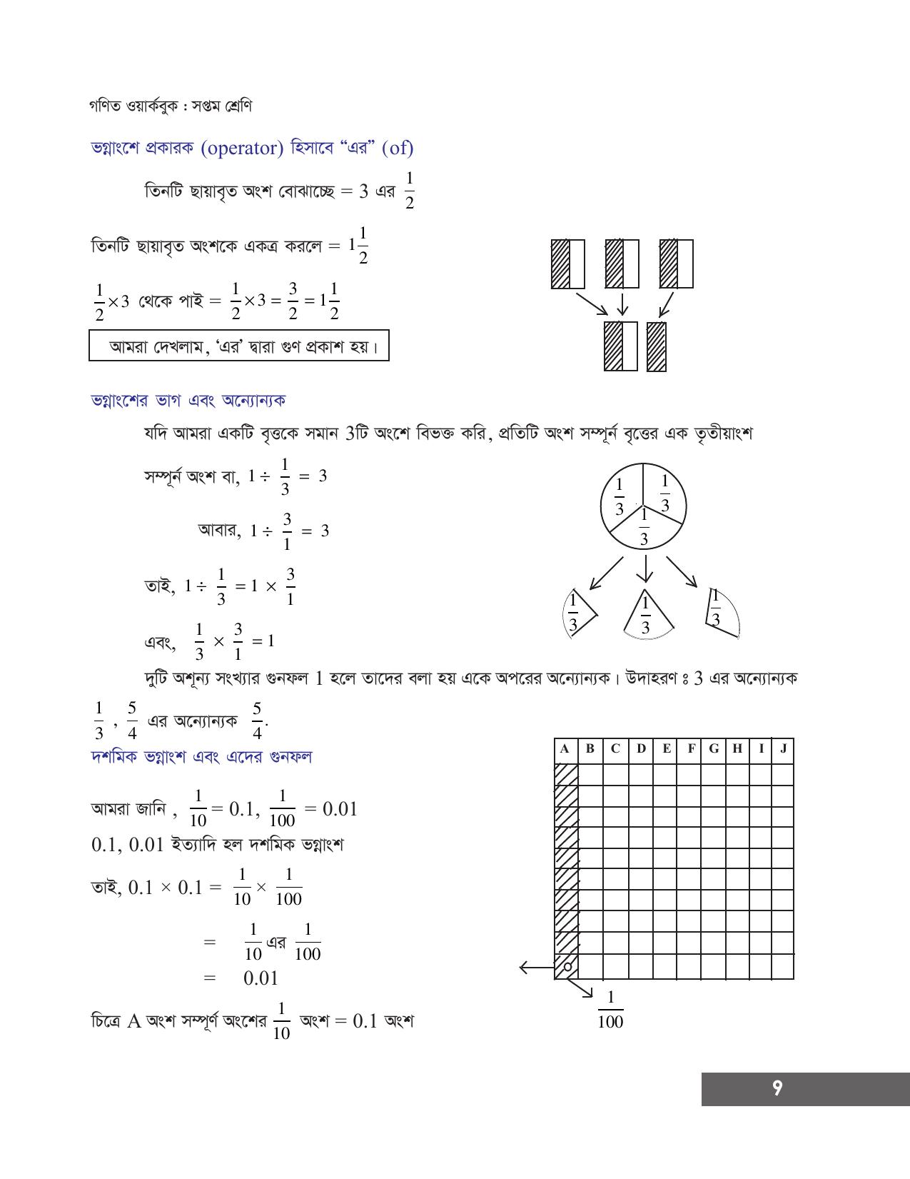 Tripura Board Class 7 Math Bengali Version Workbooks - Page 15